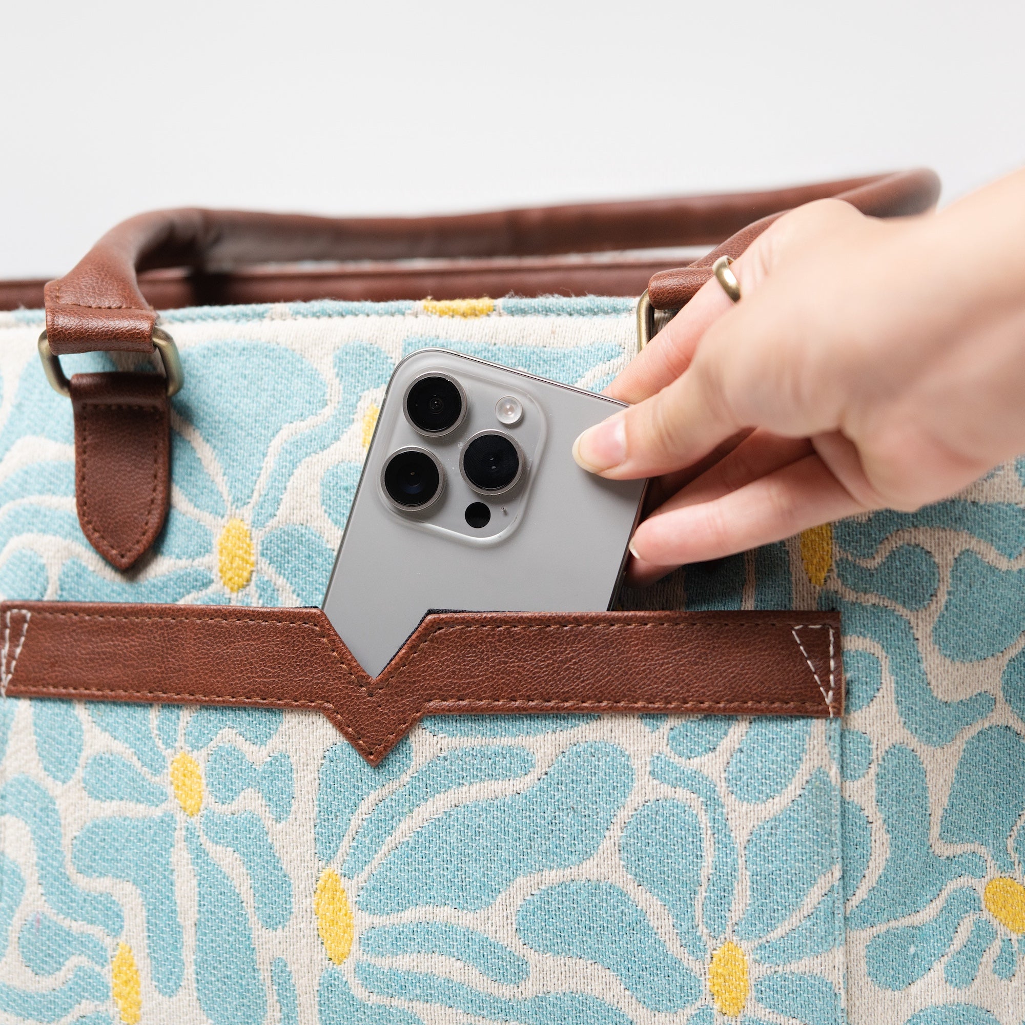 SkyFlower Office Tote