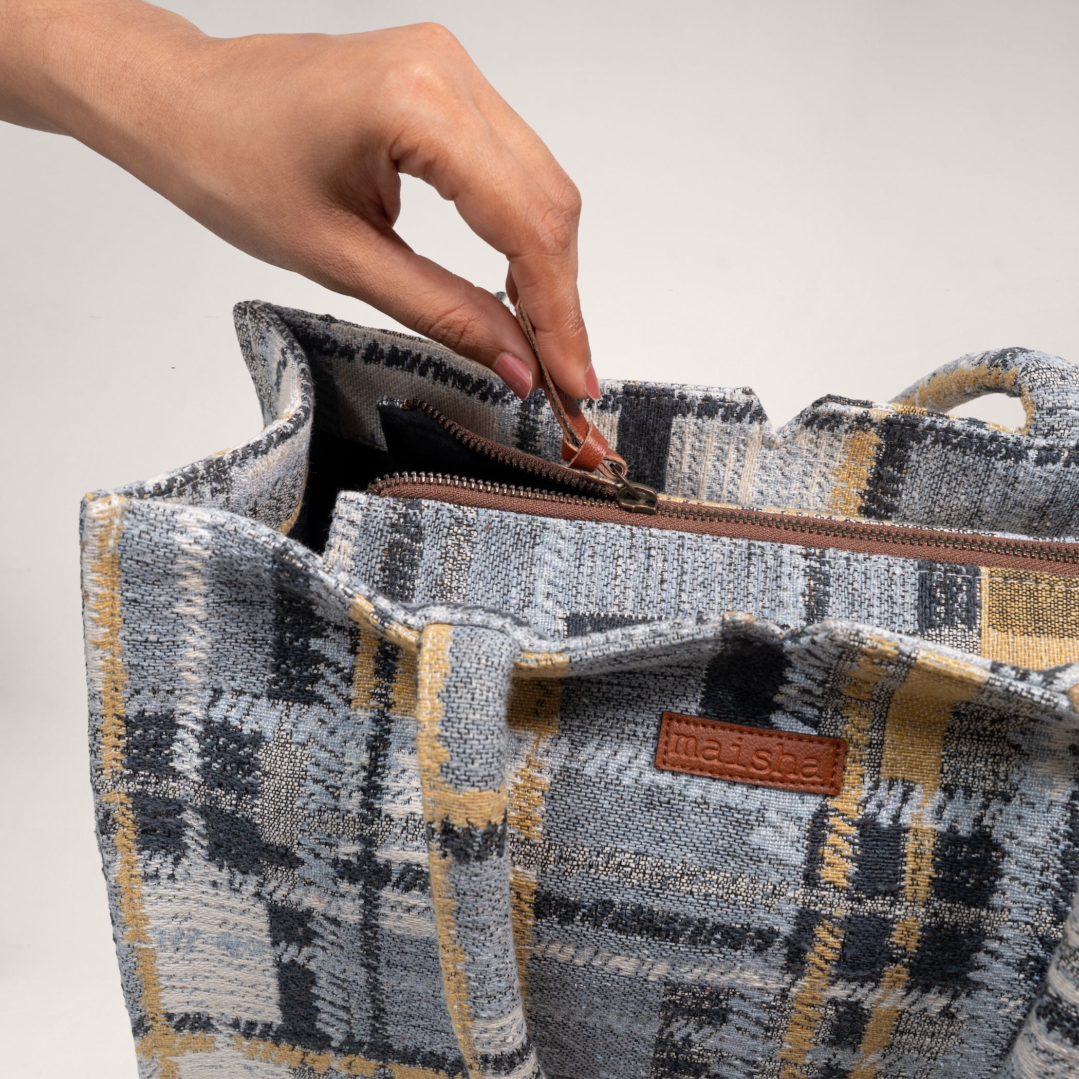 Denim Dusk Box Bag (Large)
