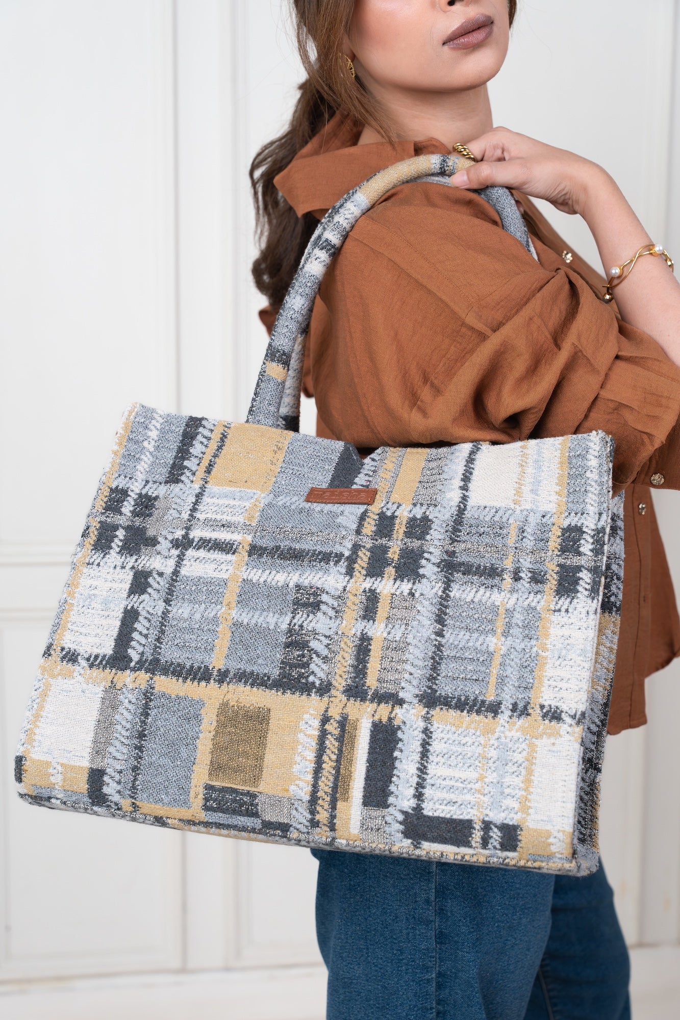 Denim Dusk Box Bag (Large)