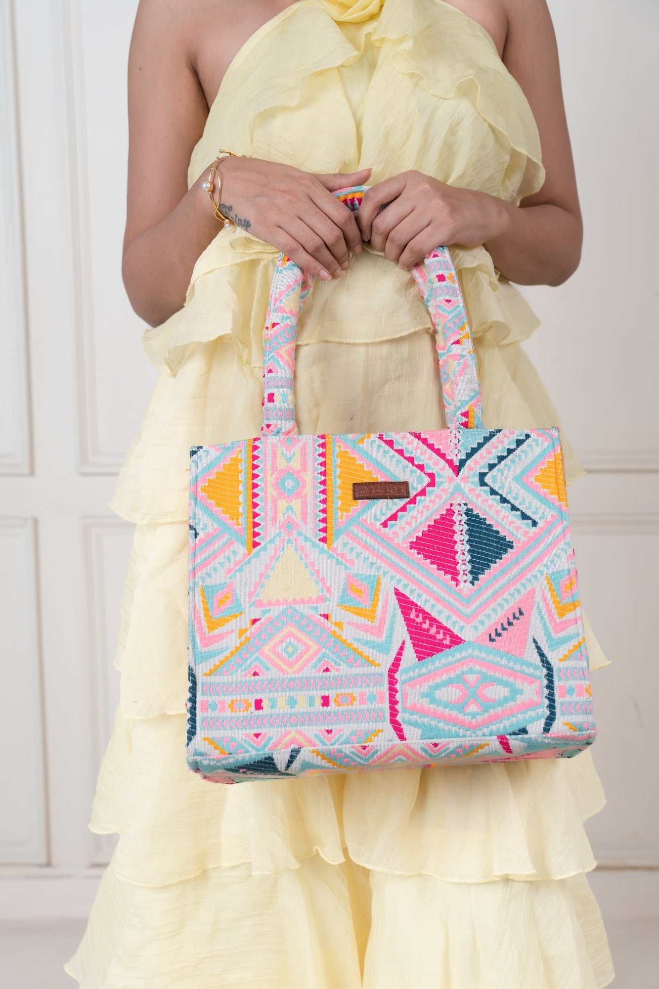 Pastel Passion Medium Box Bag (MEDIUM)