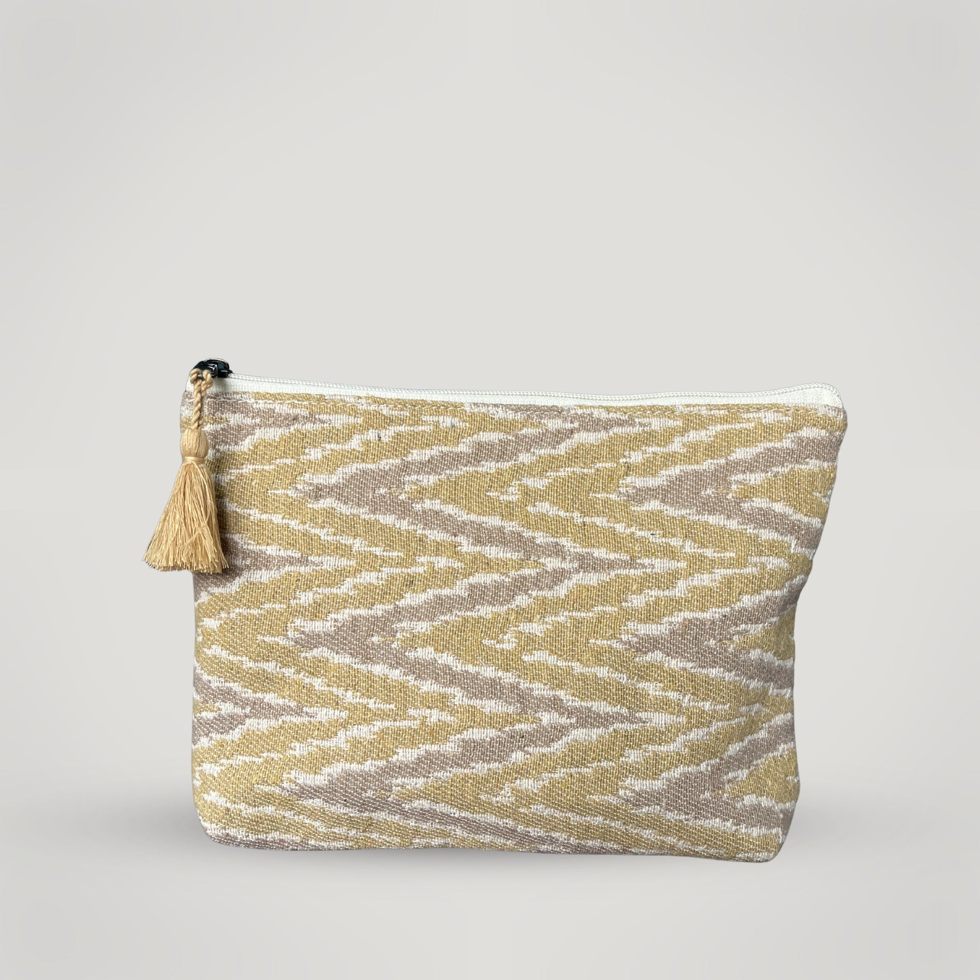 ButterCream Ikat Maxi Pouch