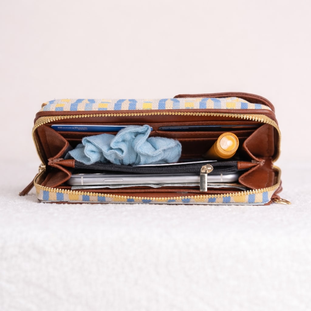 Blue Loom Mobile Wallet Sling