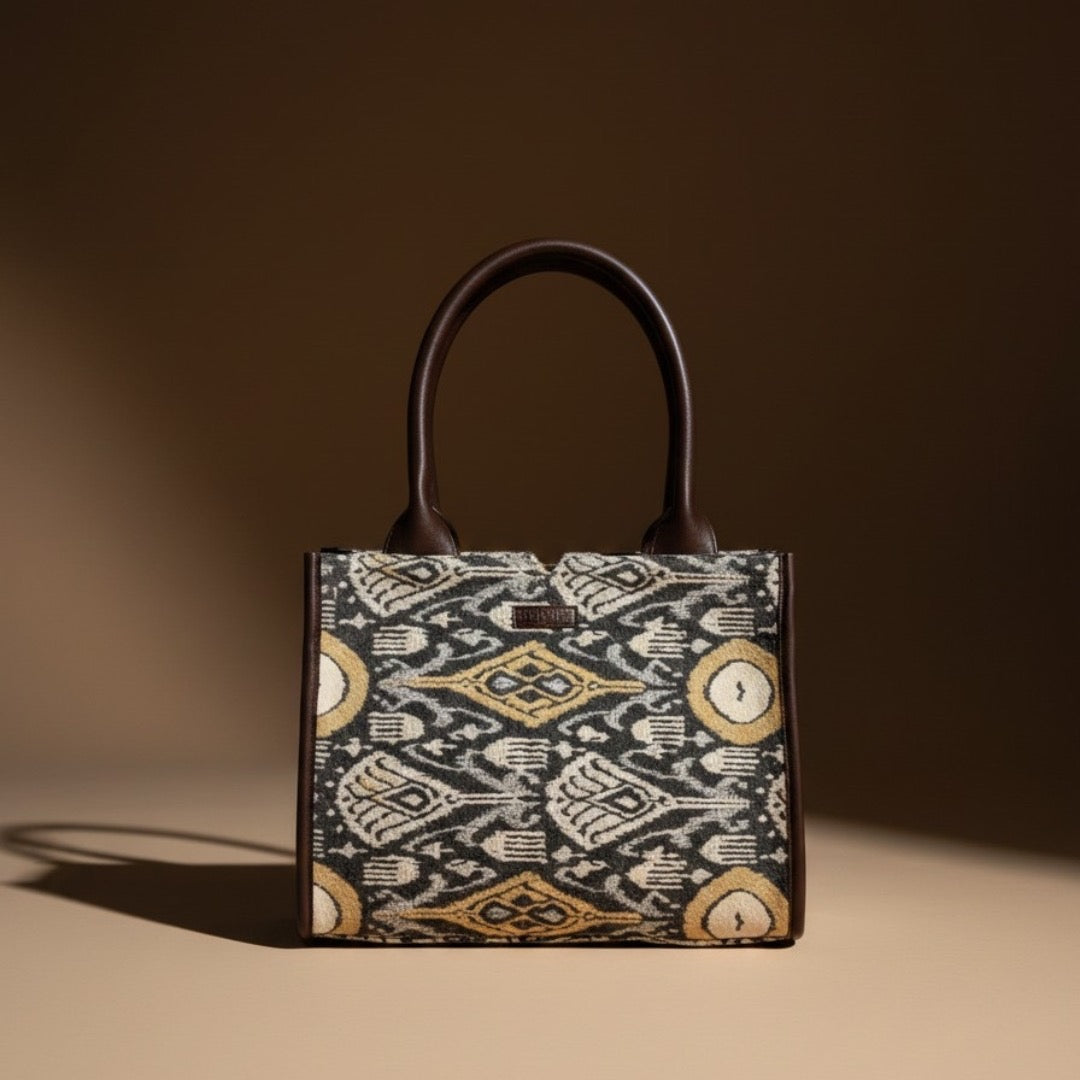 Ikat Ember Box Bag (Large)