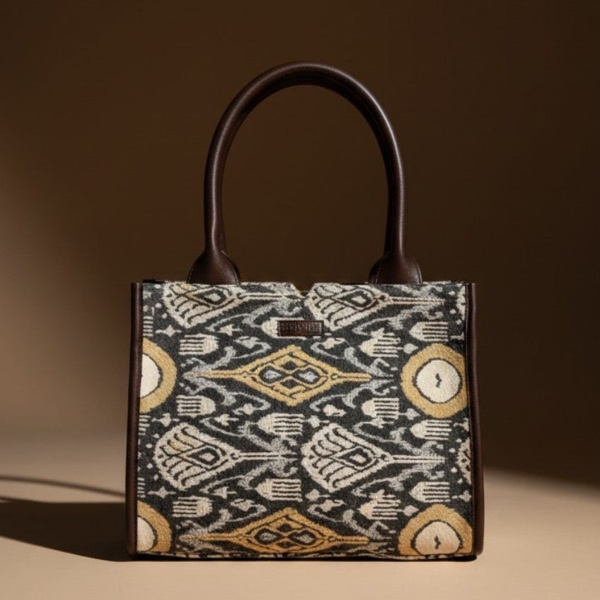Ikat Ember Box Bag (Large)