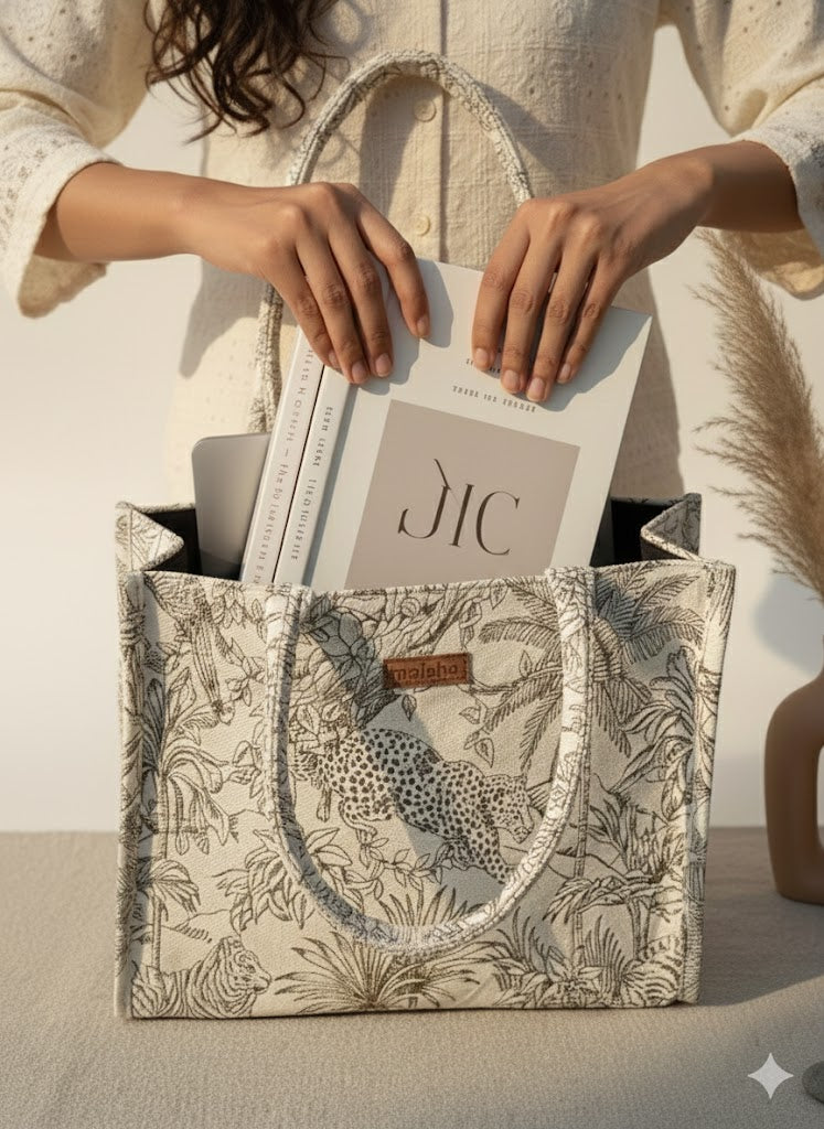 White Forest Box Bag (Large)