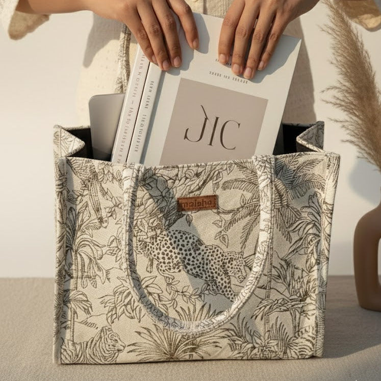 White Forest Box Bag (Large)