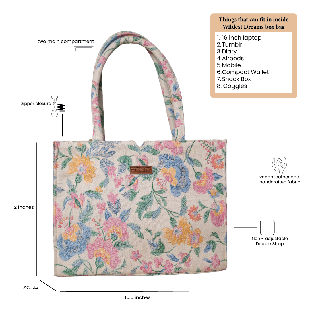 Wildest Dreams Box Bag (LARGE)