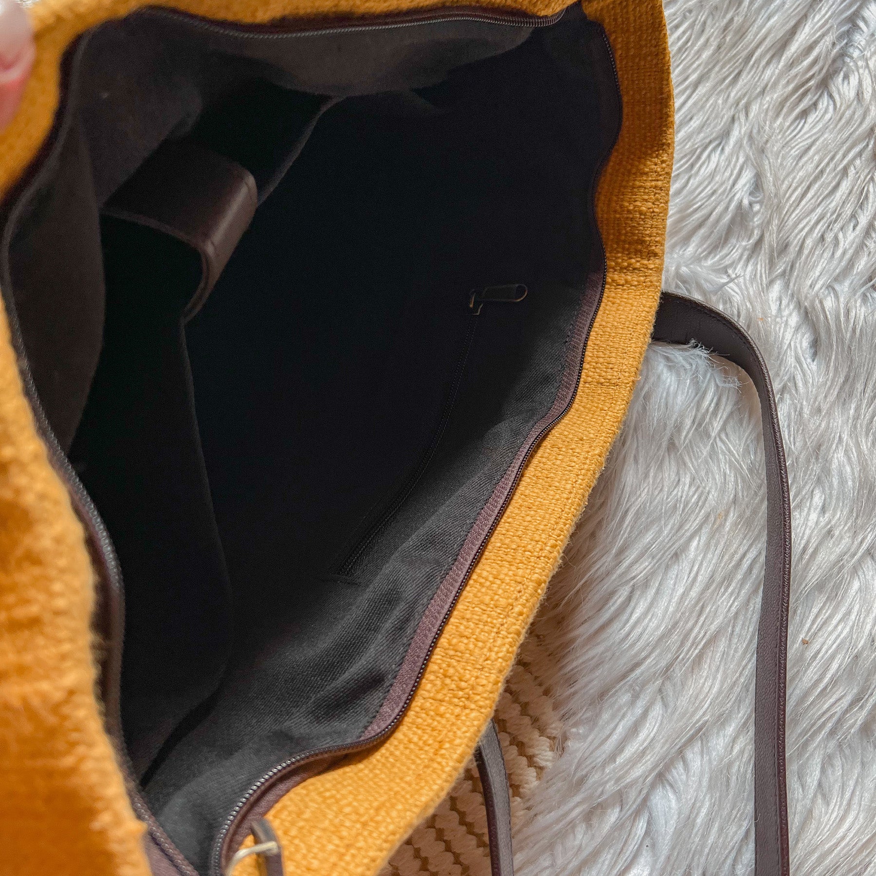 Mustard weaves everyday tote