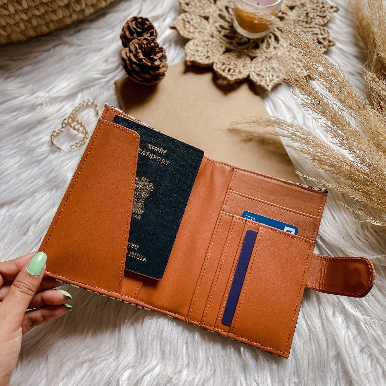 Polychrome Poise Passport Cover