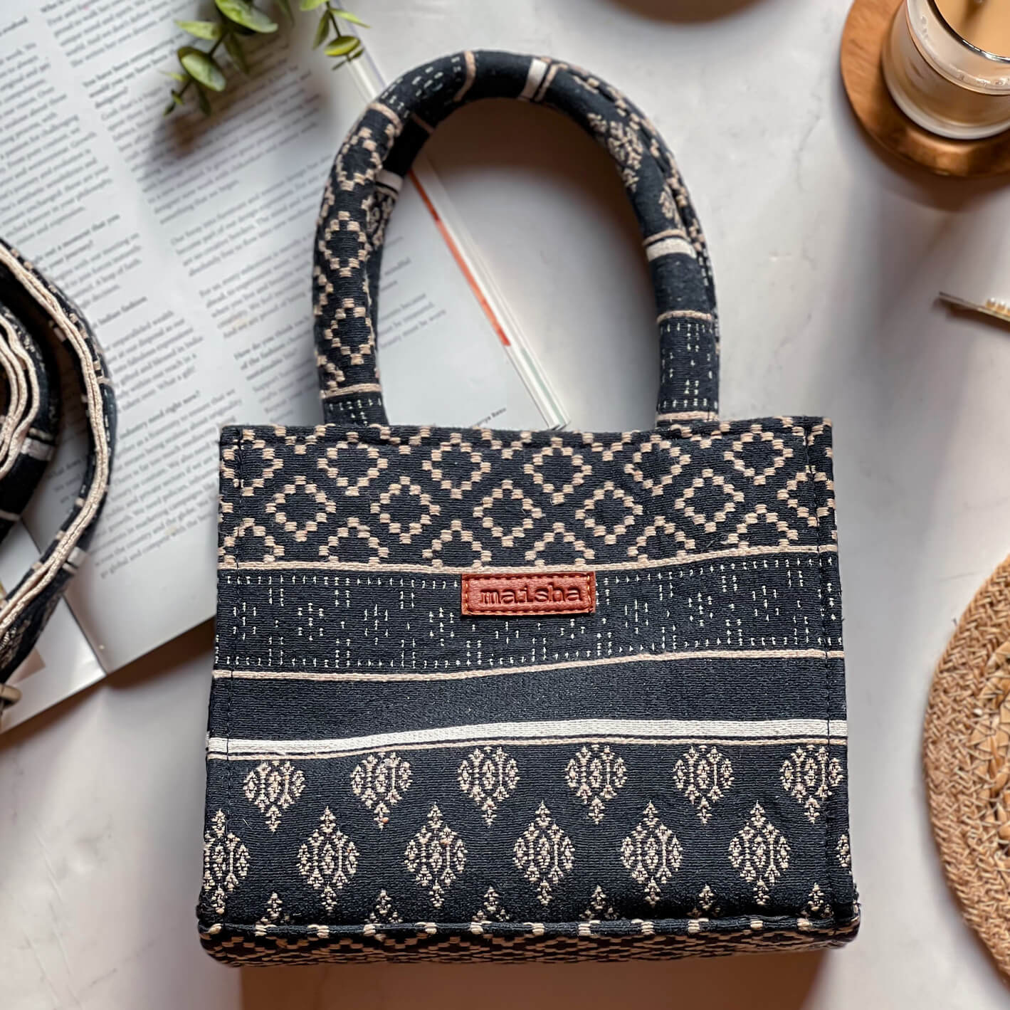 Moroccan Madness Box Bag (SMALL)