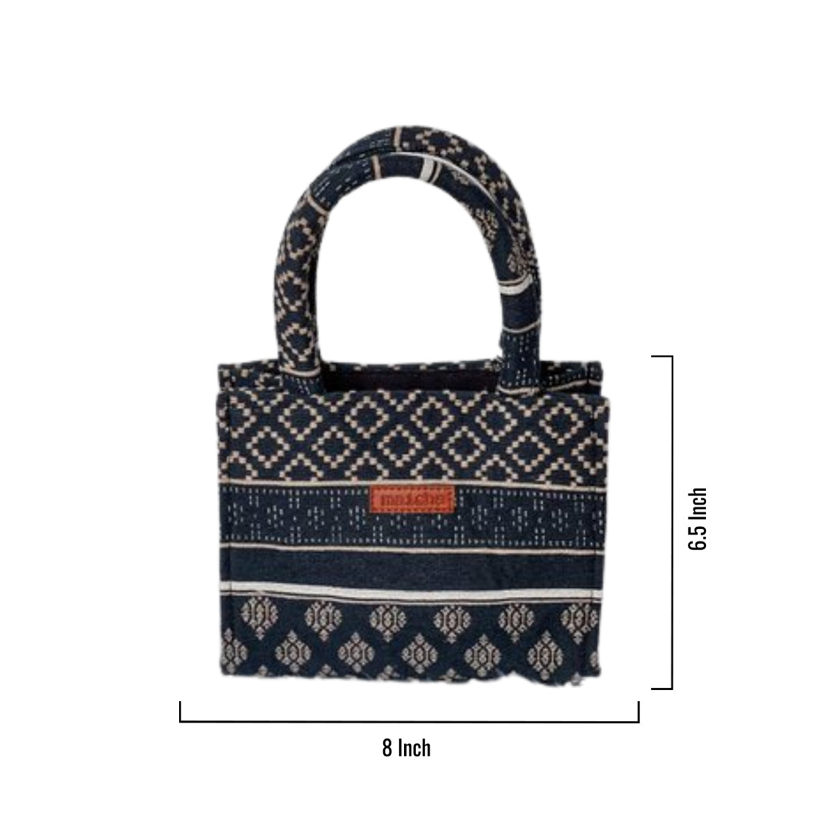 Moroccan Madness Box Bag (SMALL)