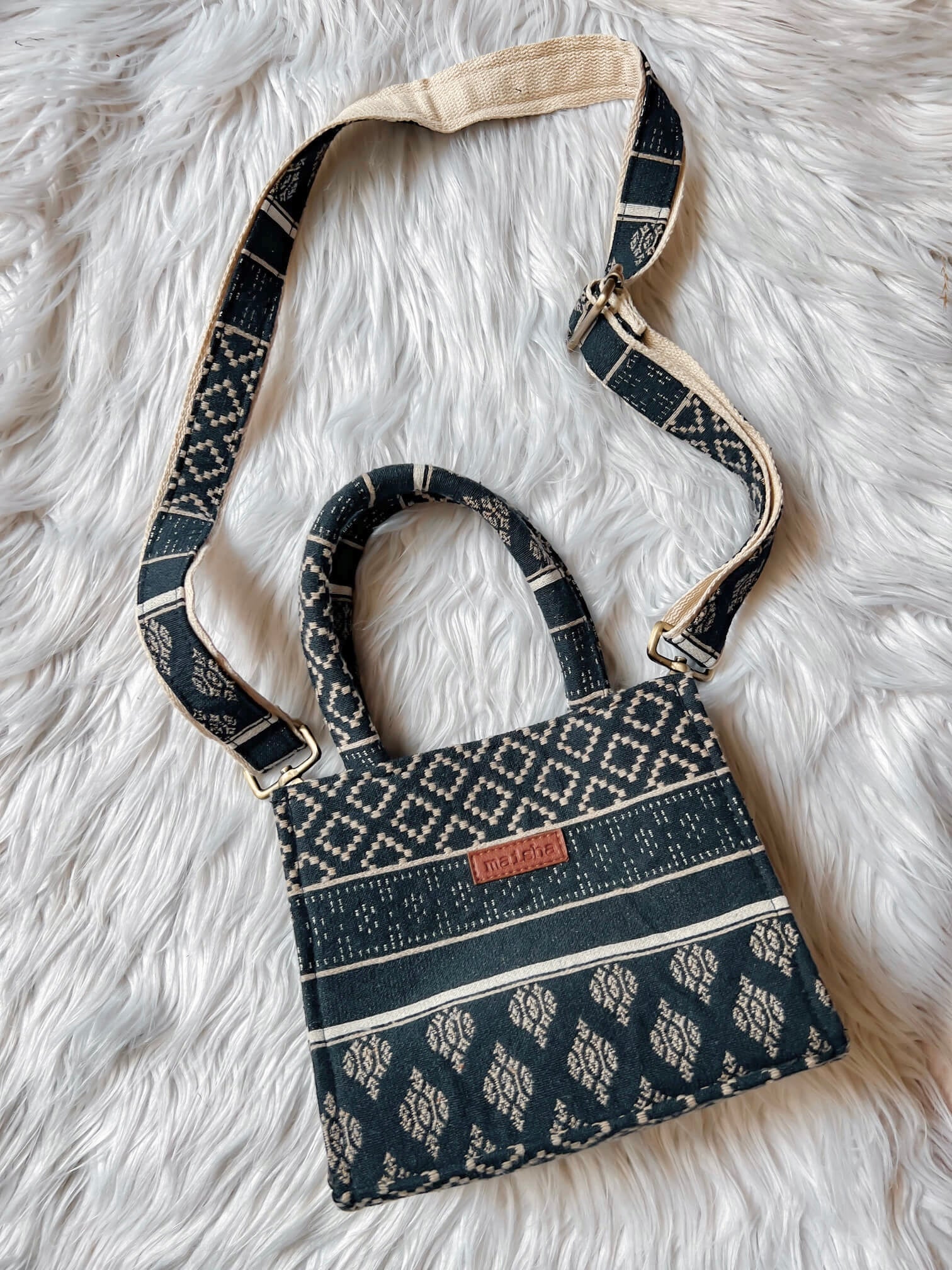 Moroccan Madness Box Bag (SMALL)