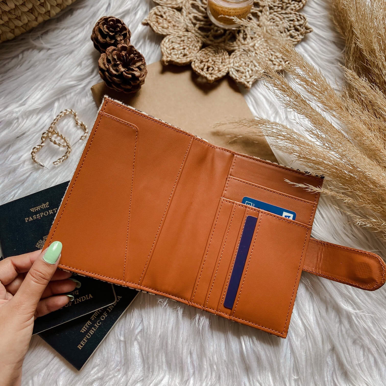 Polychrome Poise Passport Cover