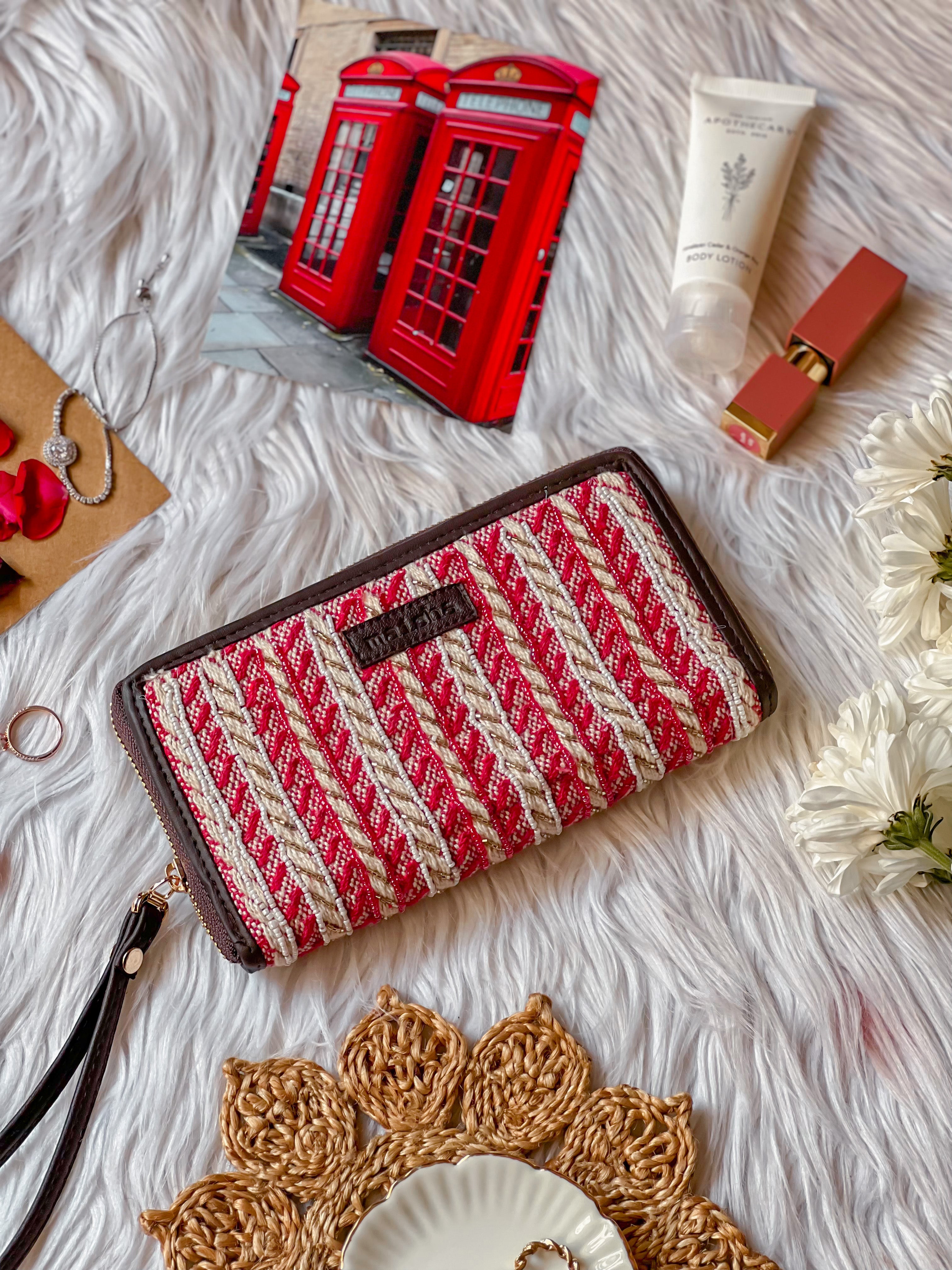 Flaming Scarlet Festive Wallet