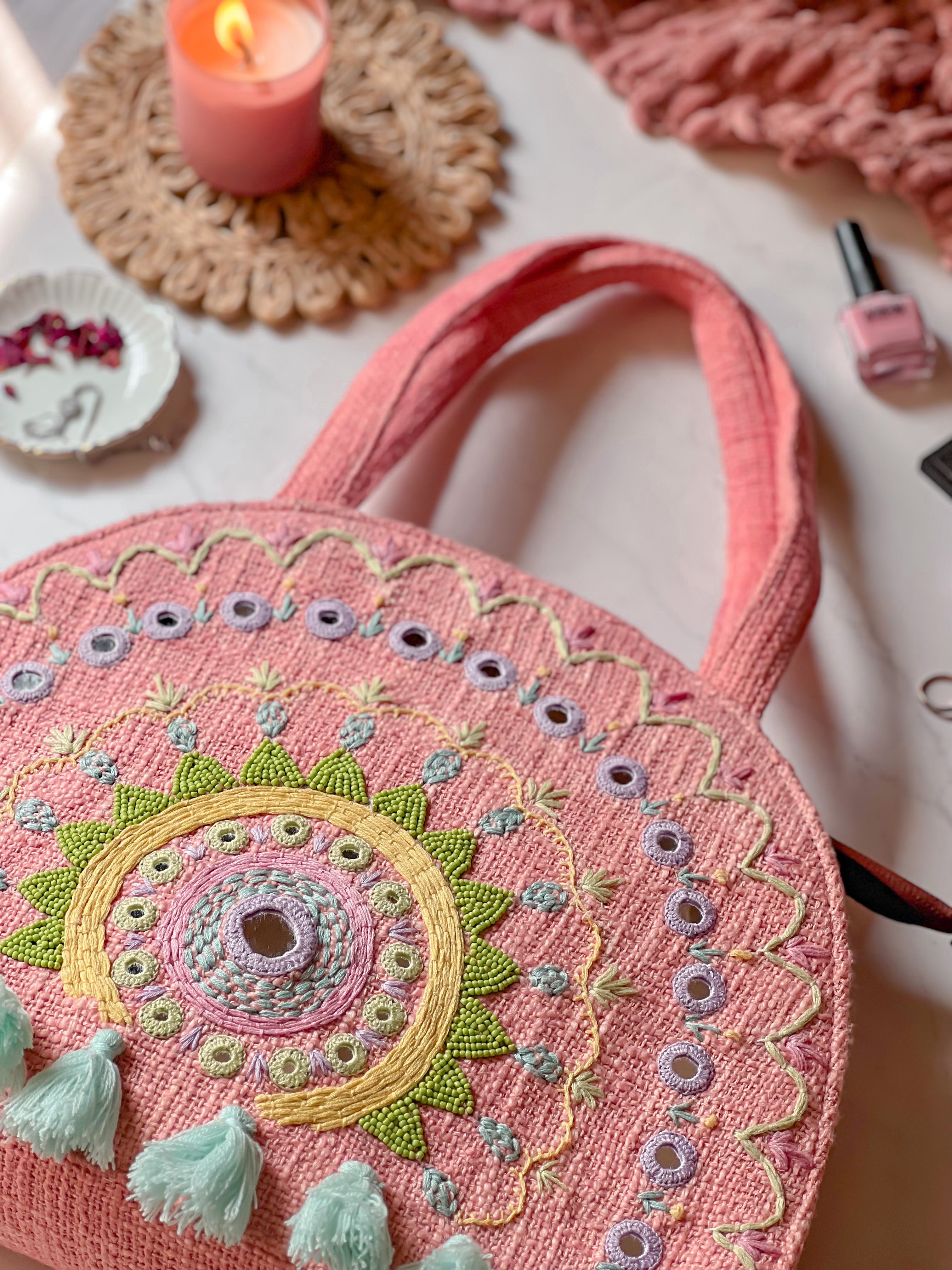 Dreamy Dahlia Handbag
