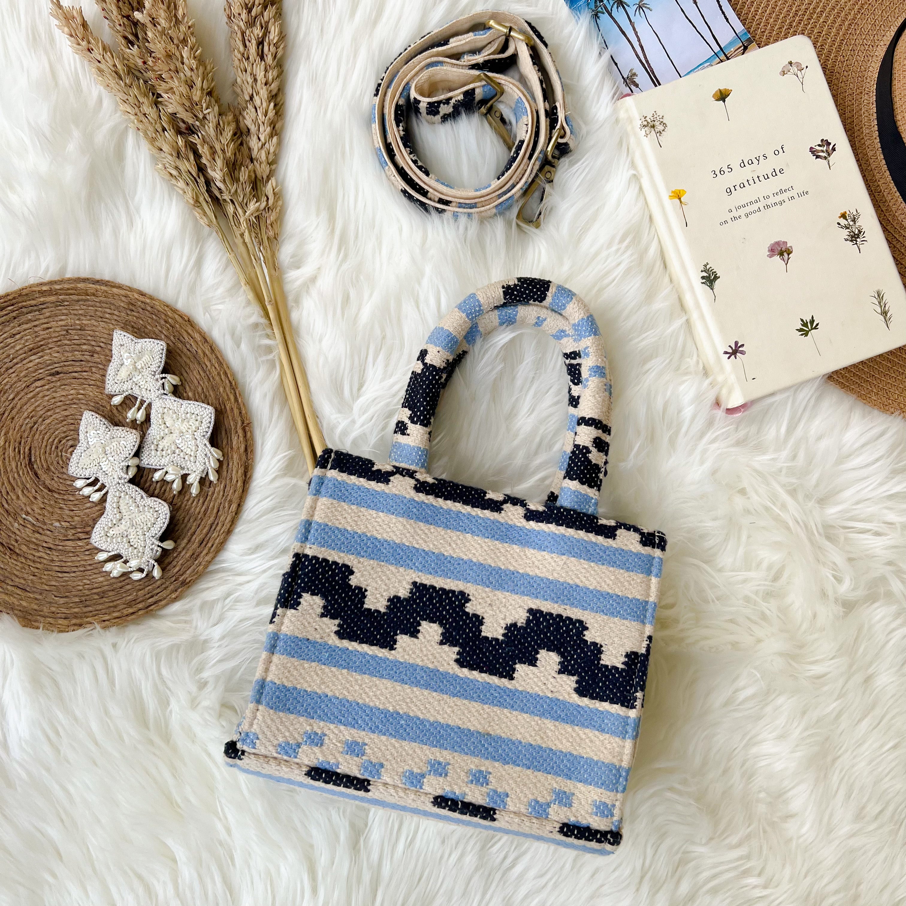 Indigo Blues Box Bag Small