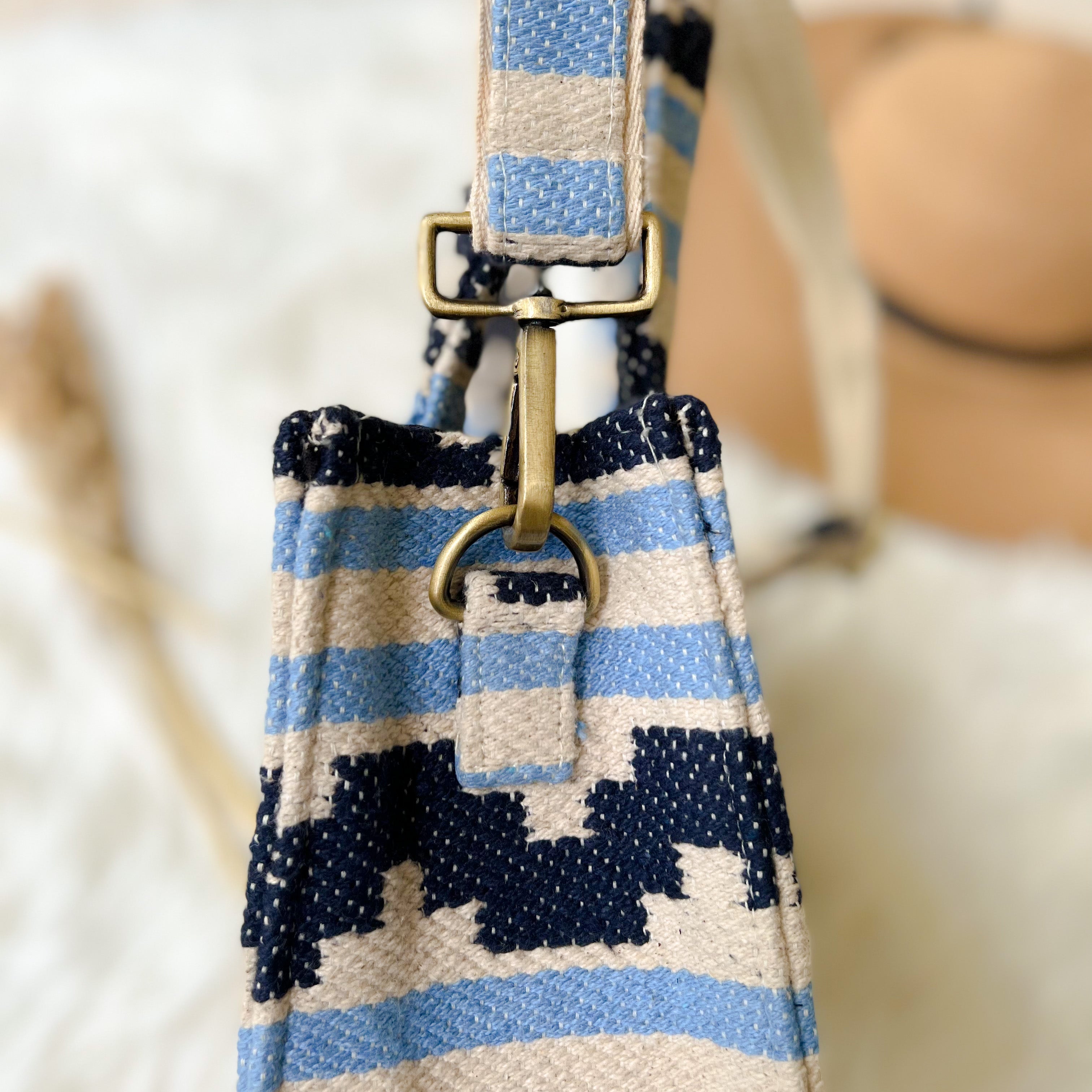 Indigo Blues Box Bag Small