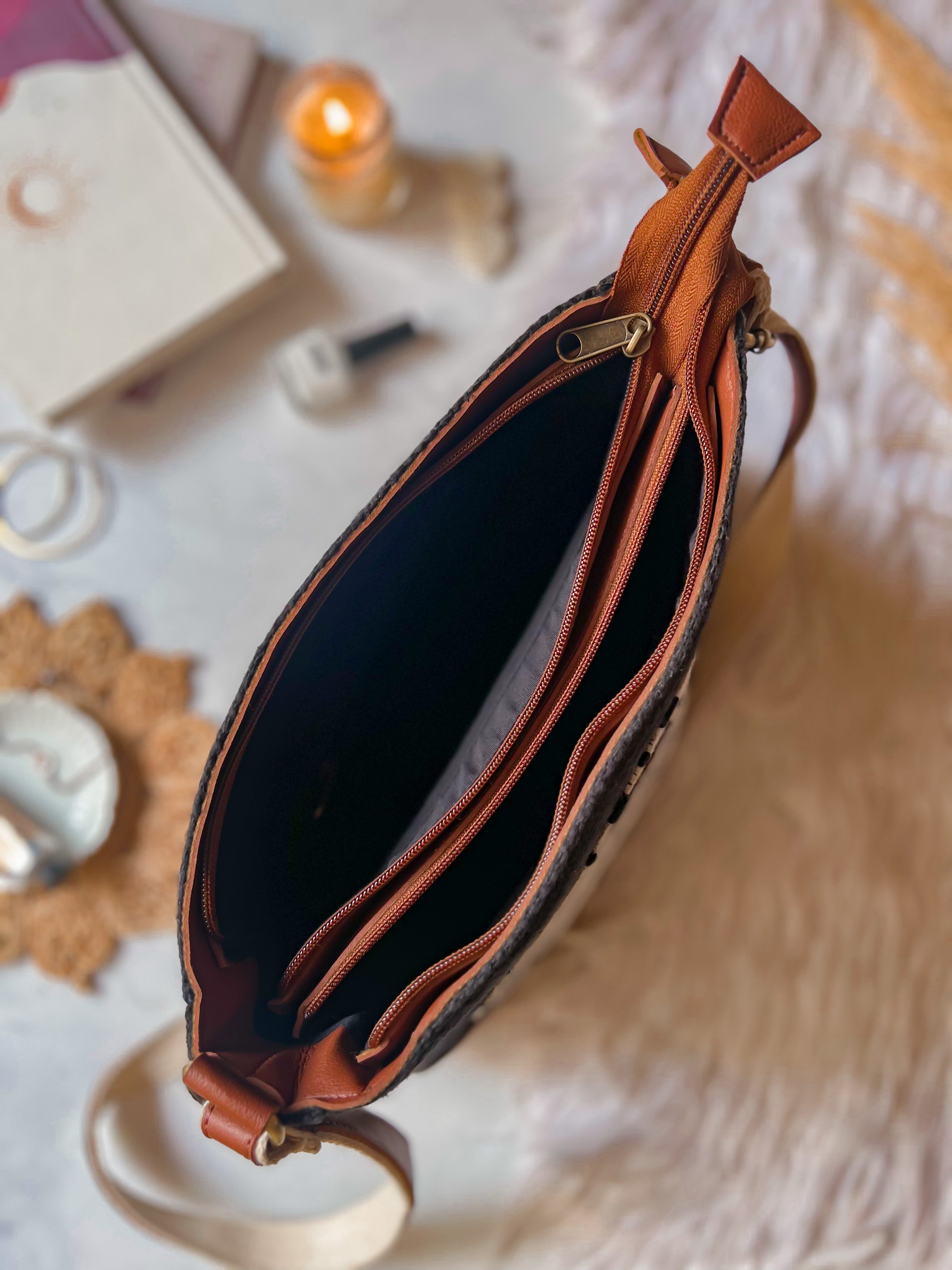 Chirpy Charcoal Not So Little Sling Bag