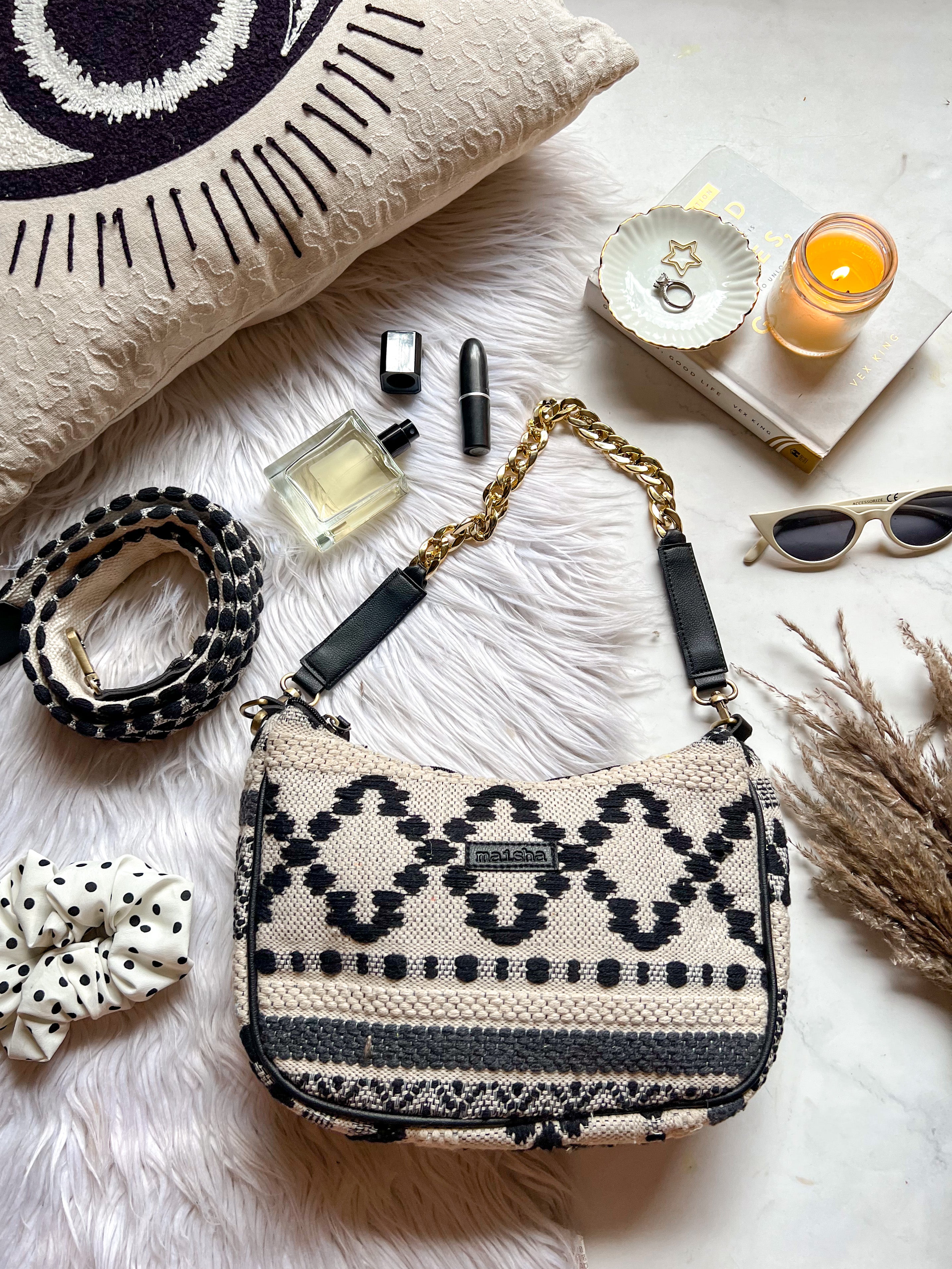 Chirpy Charcoal AM to PM Sling Bag