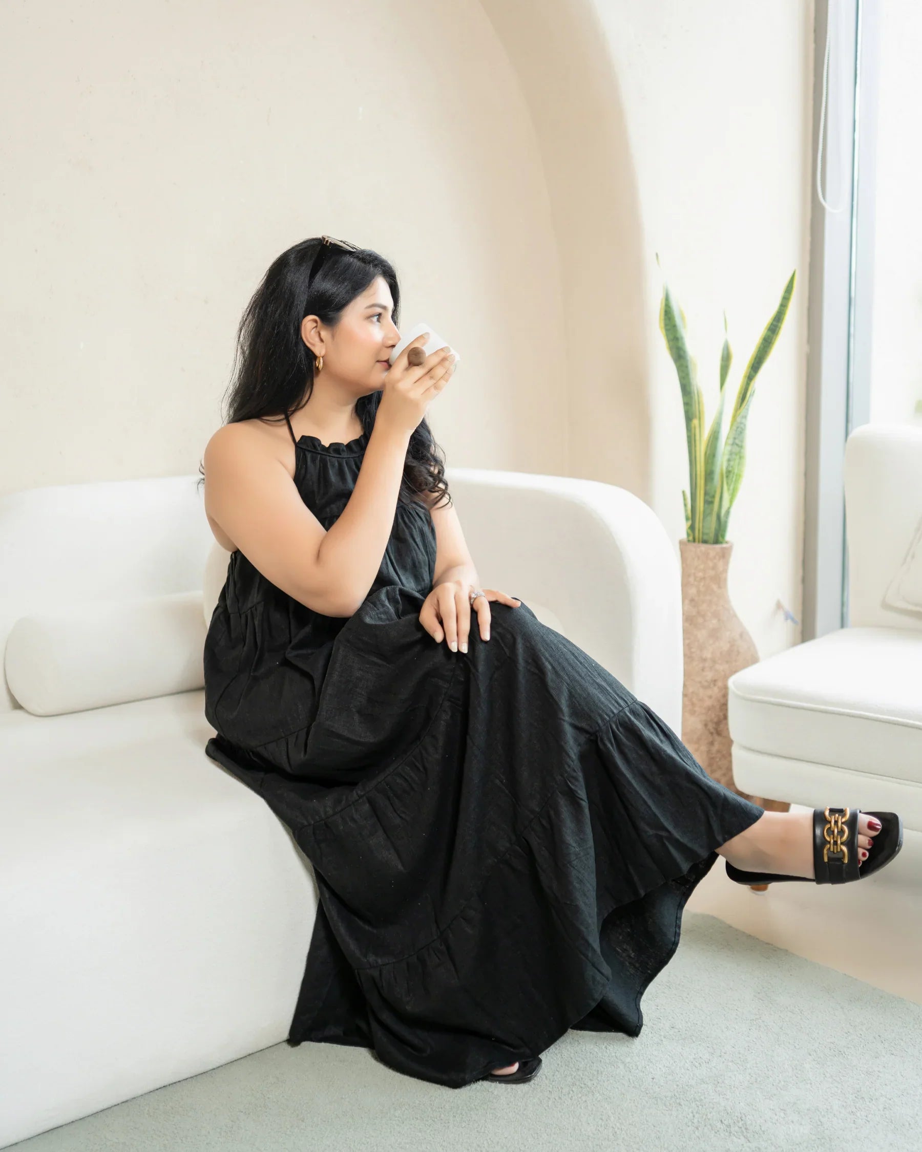 When Rains Meet Romance: Flowy Dresses That Move with You