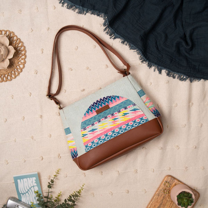 Pastel Rainbow Not So Little Sling Bag