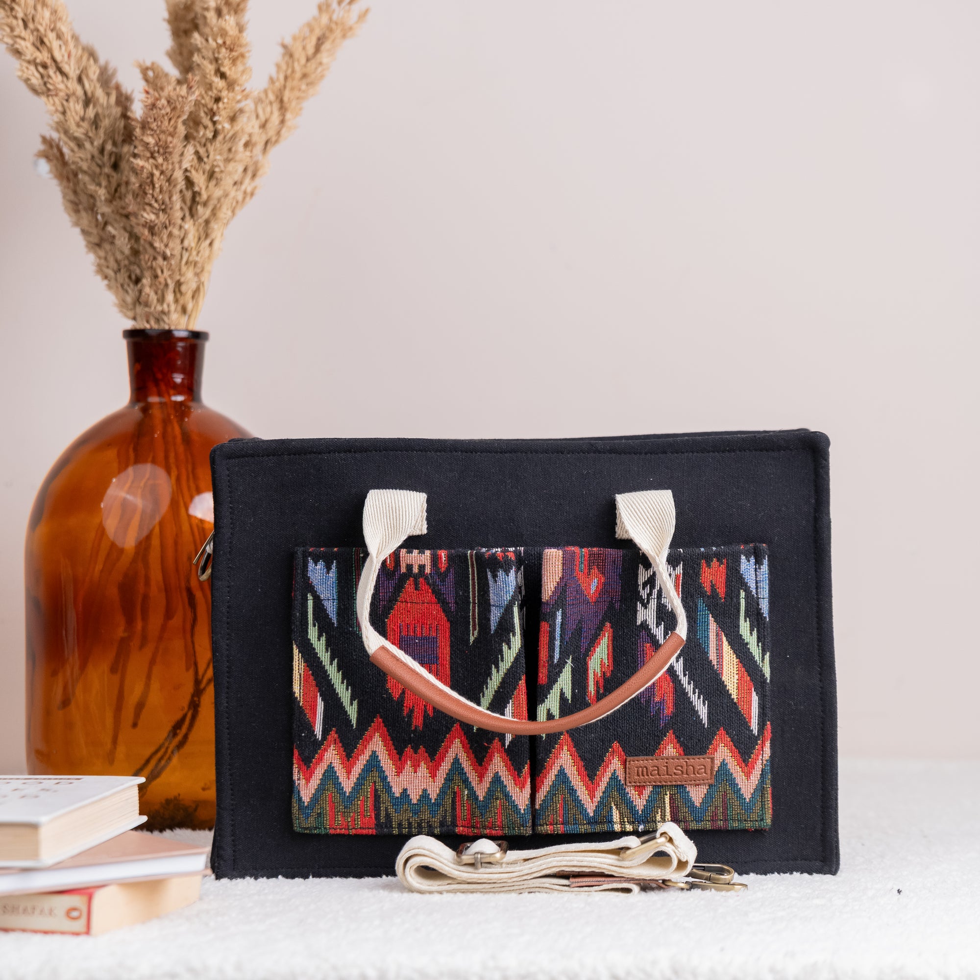 Tribal Weaves Canvas Tote Bag