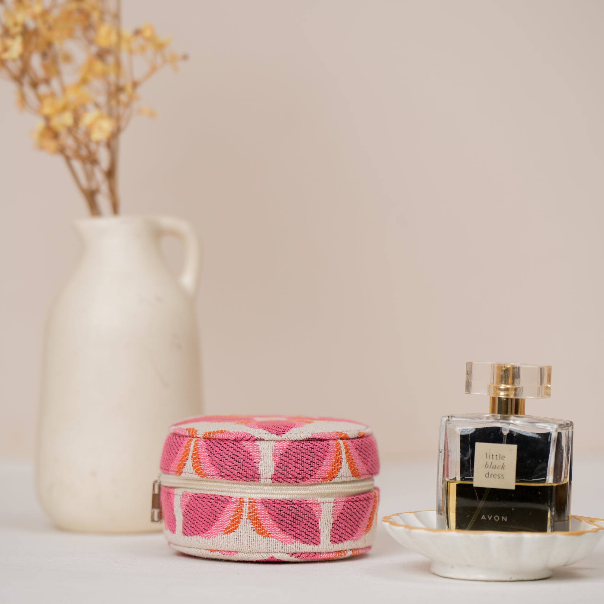 Gulaabo Drum Jewellery Box