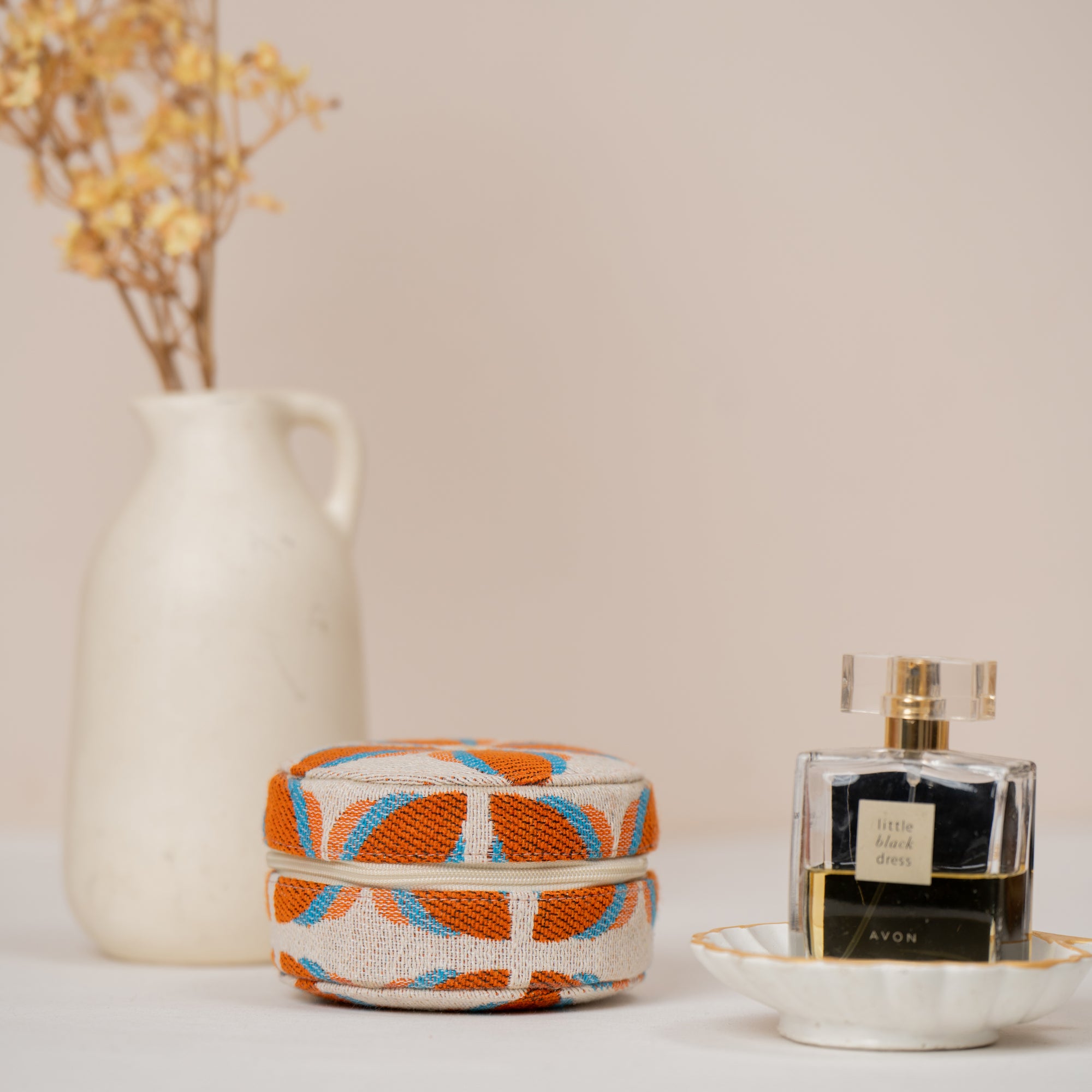 Sunset Spice Drum Jewellery Box