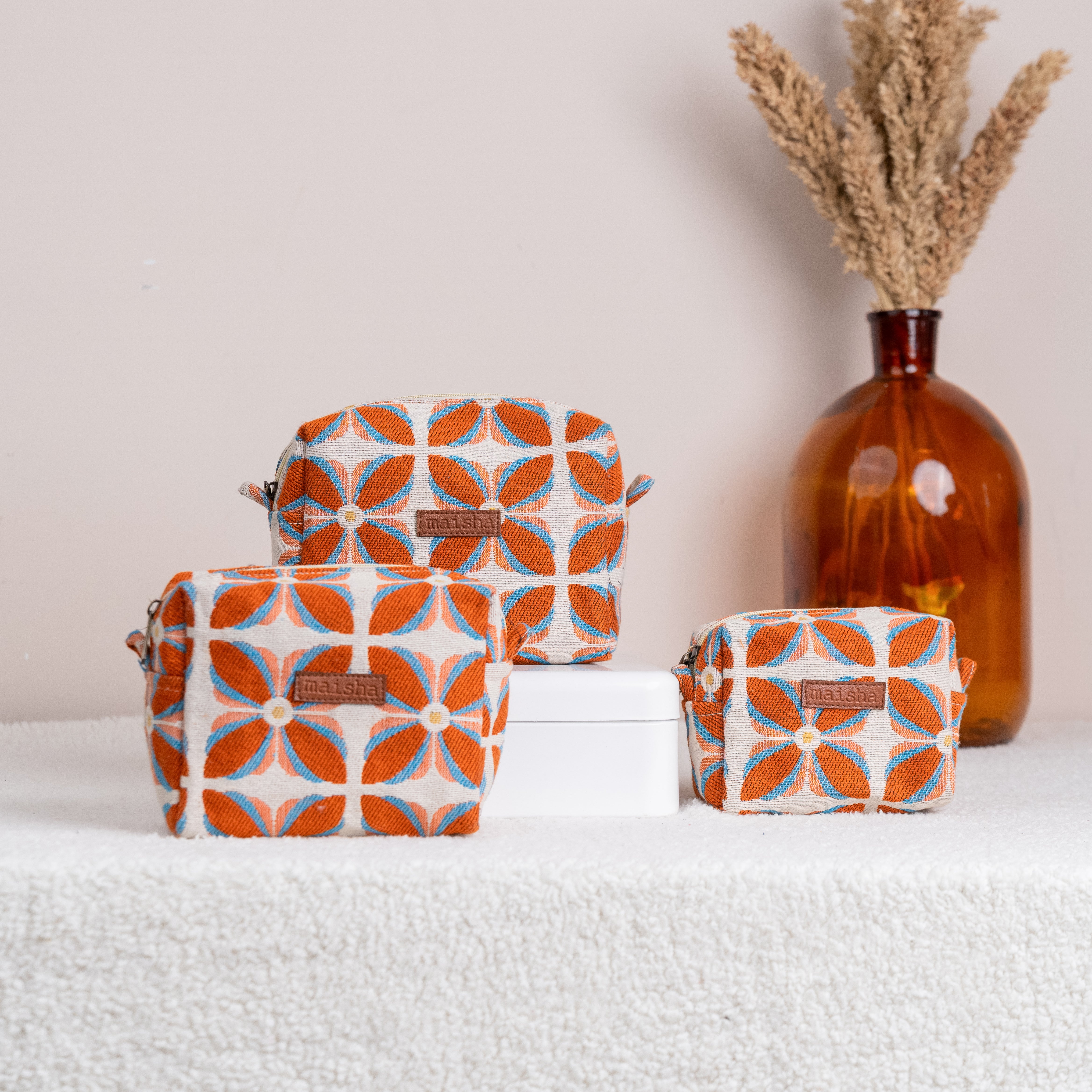 Sunset Spice Essential Pouch (Set of 3)