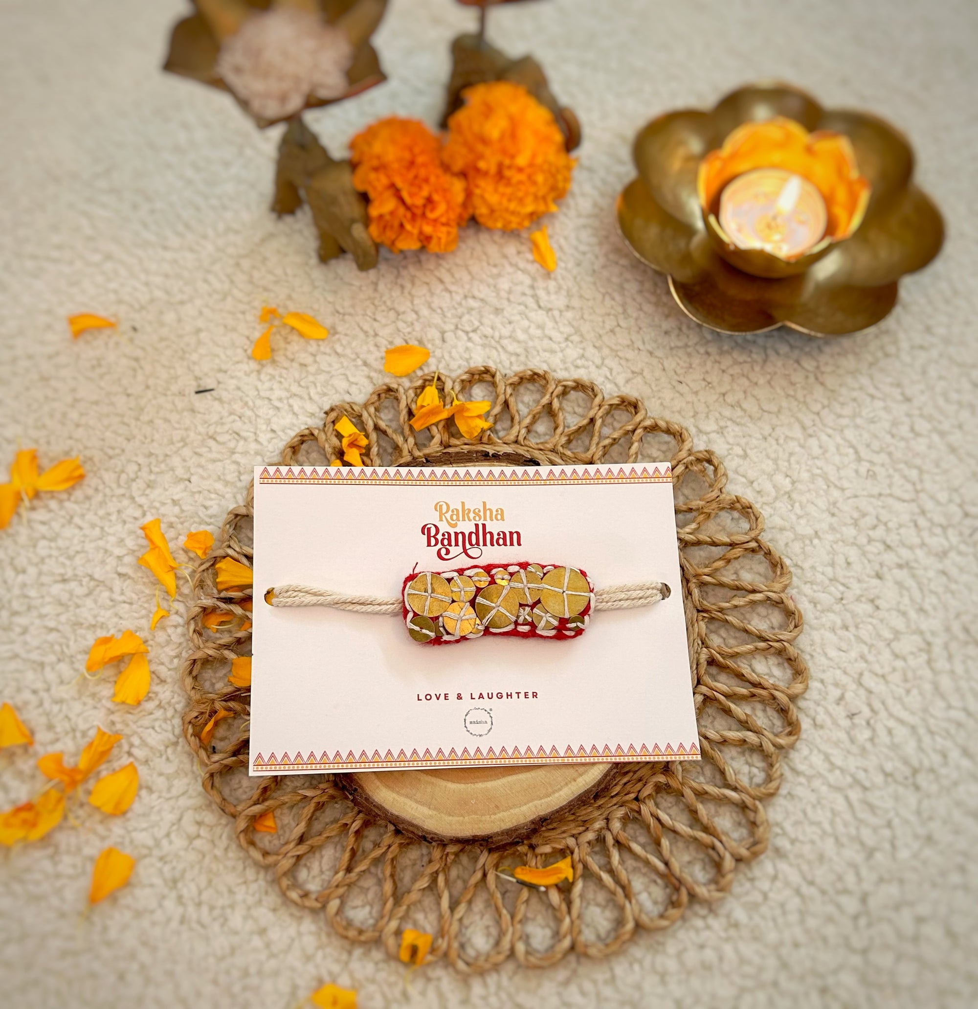 Zari Tale Rakhi