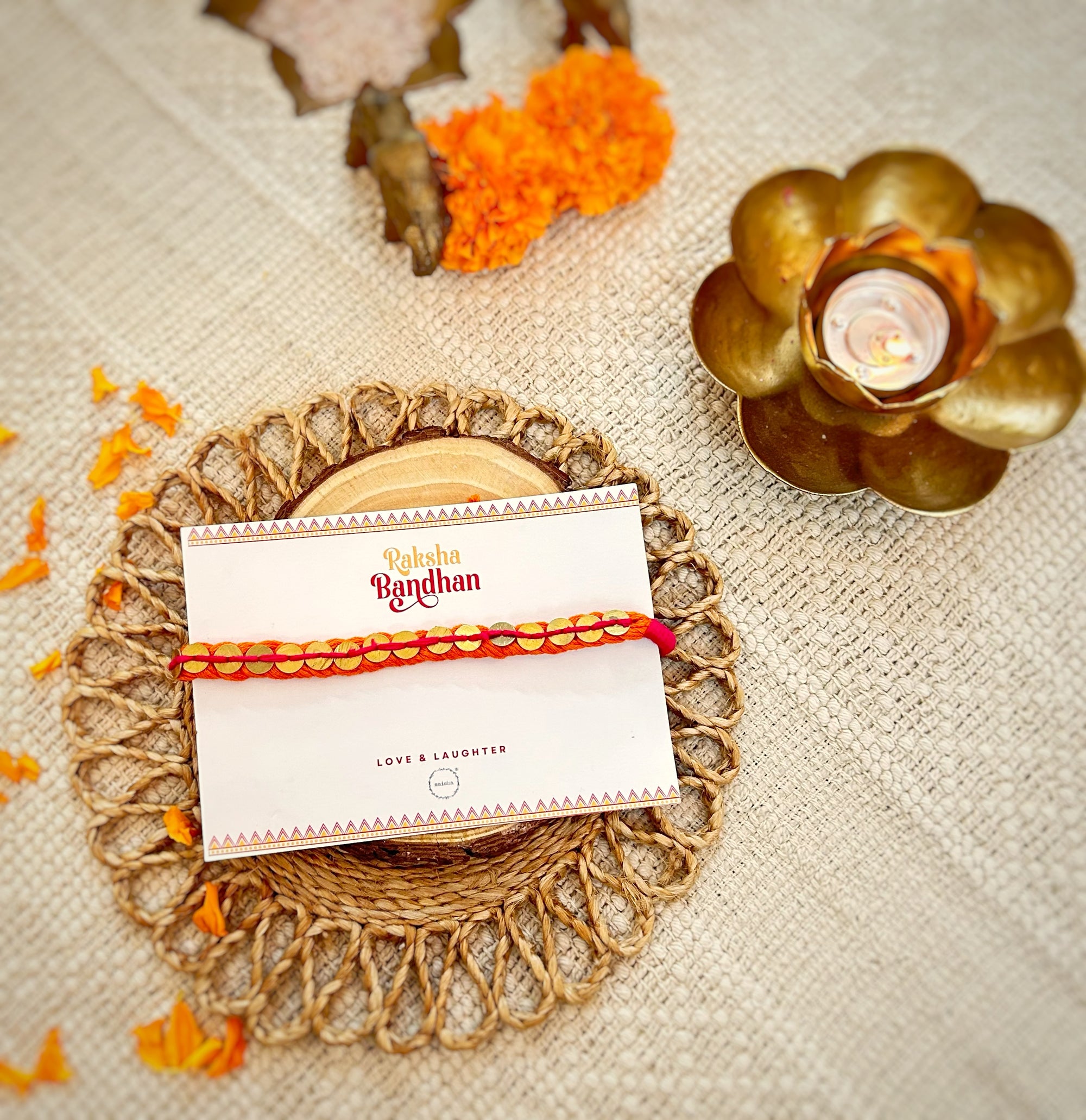 Kesar Glow Rakhi