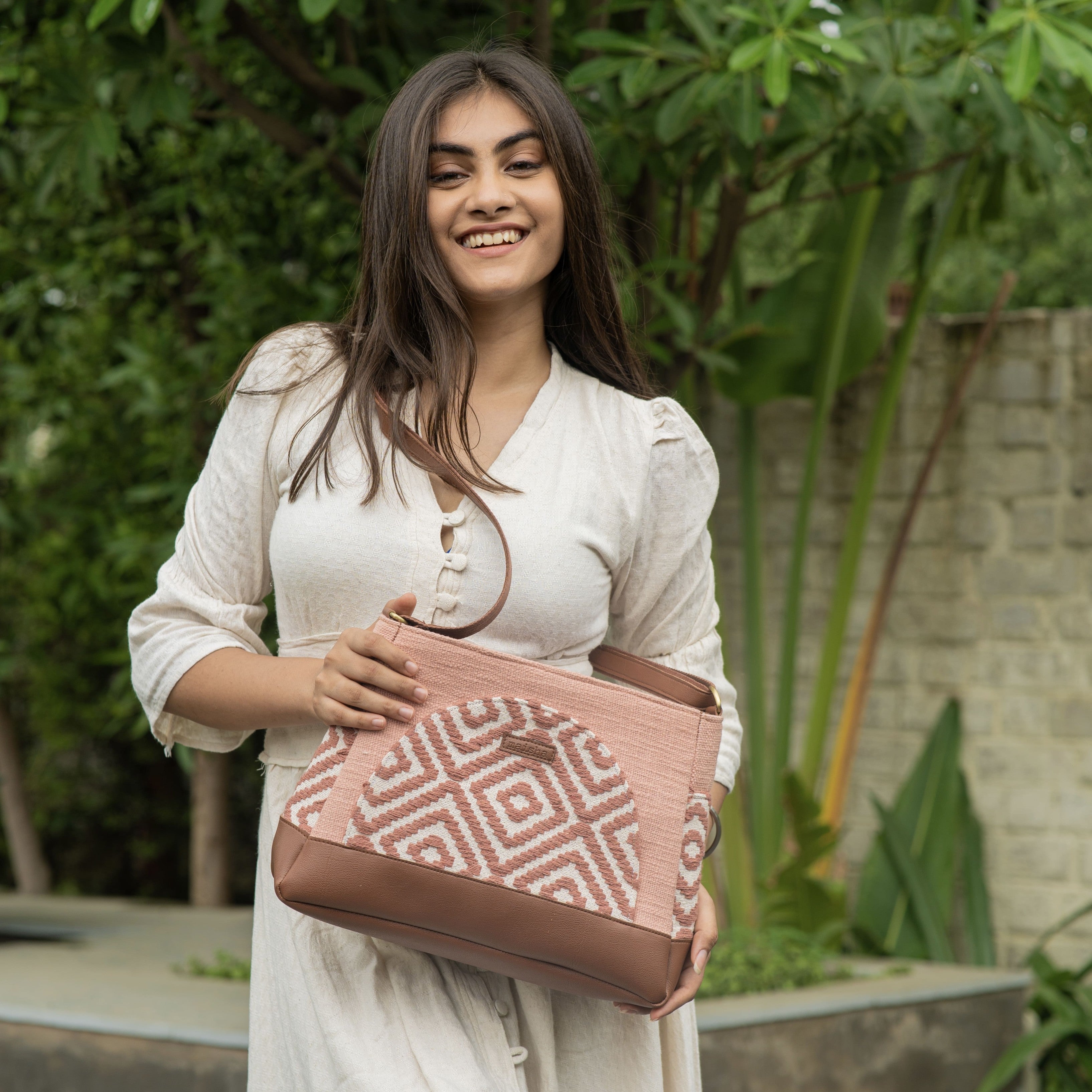 Onion Pink Diamond Not So Little Sling Bag