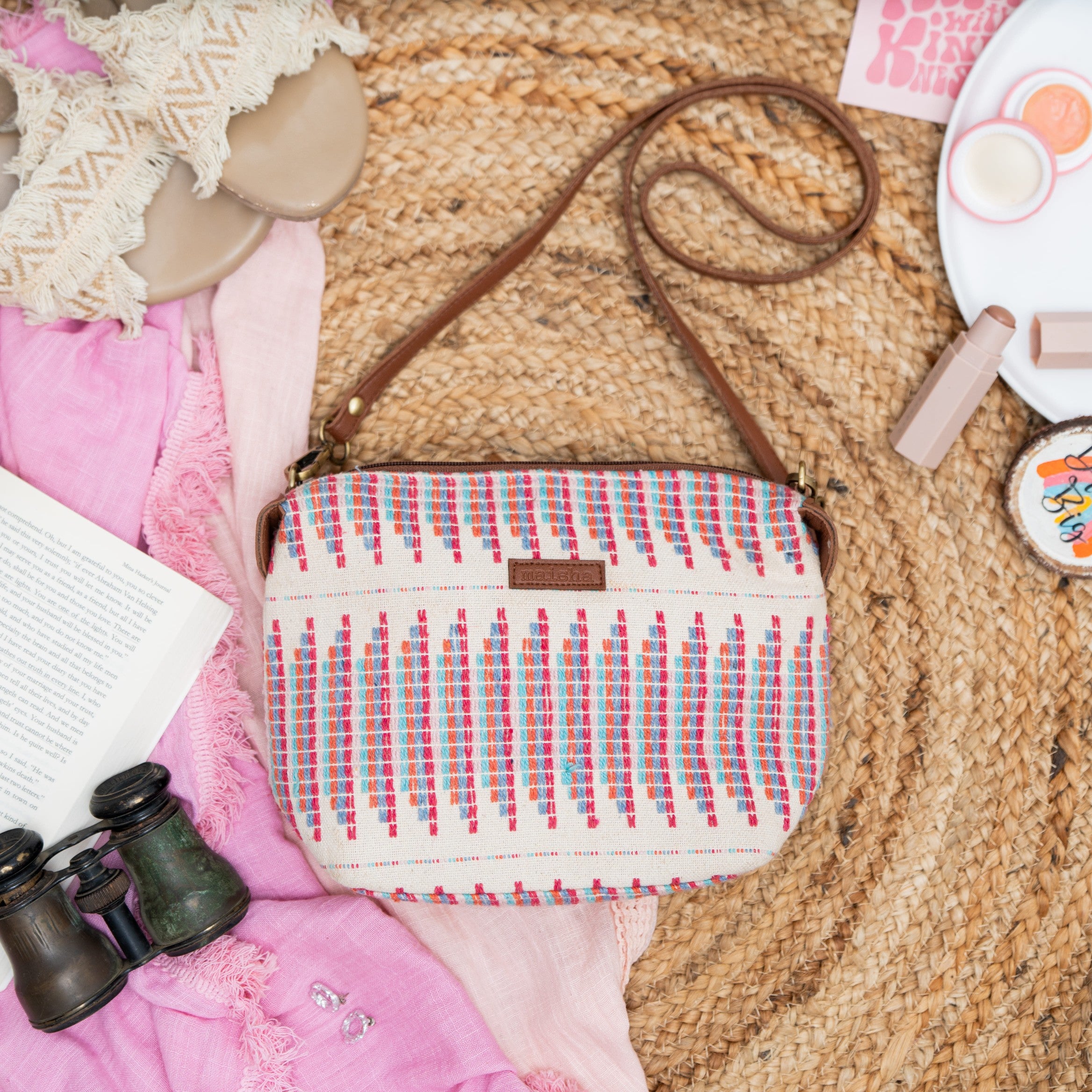 Pastel Bliss Pouch / Sling Bag