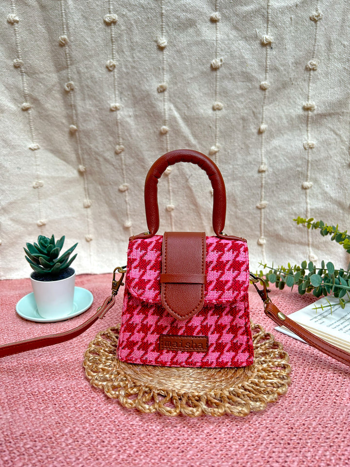 Crimson Joy Mini Box Bag