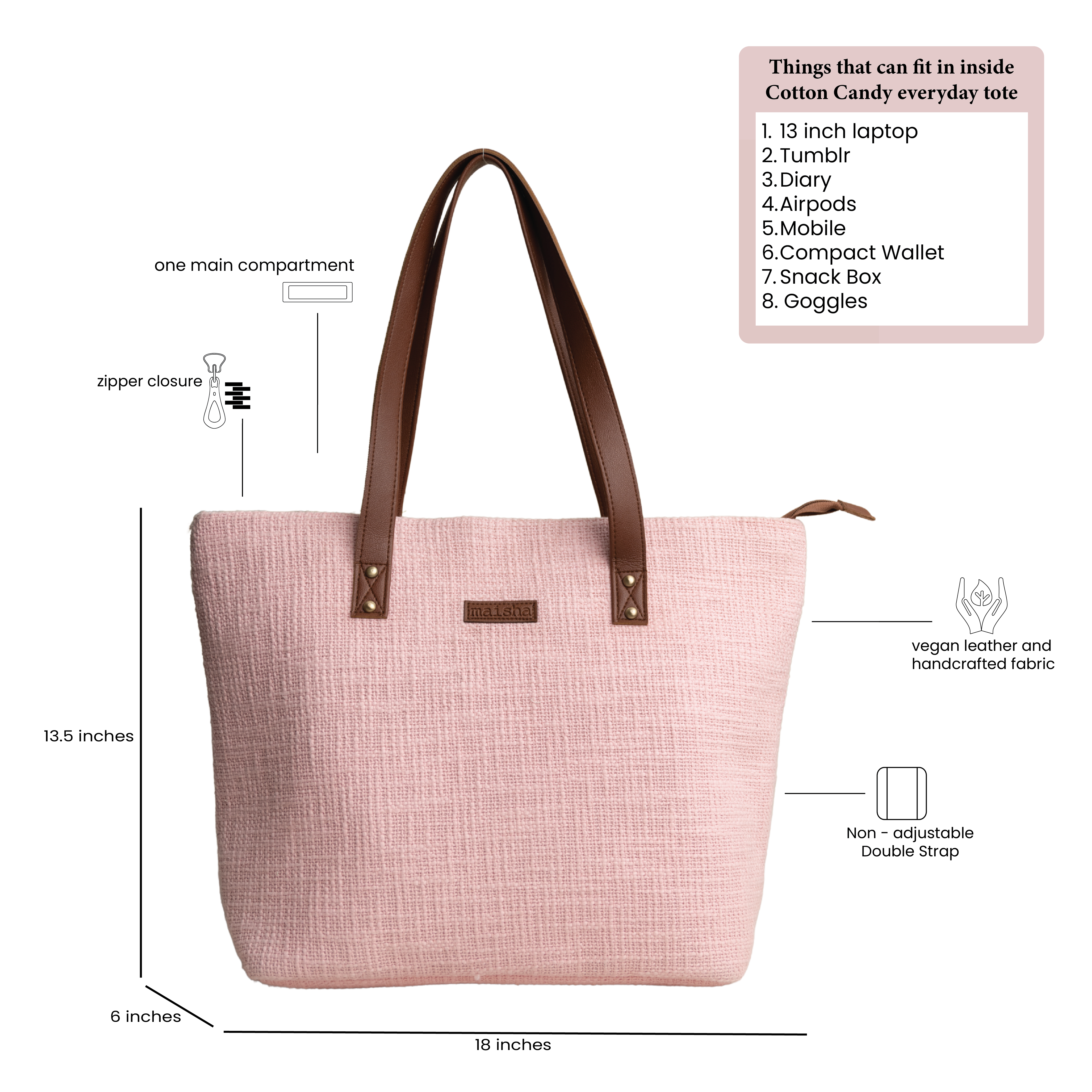 Cotton Candy Everyday Tote
