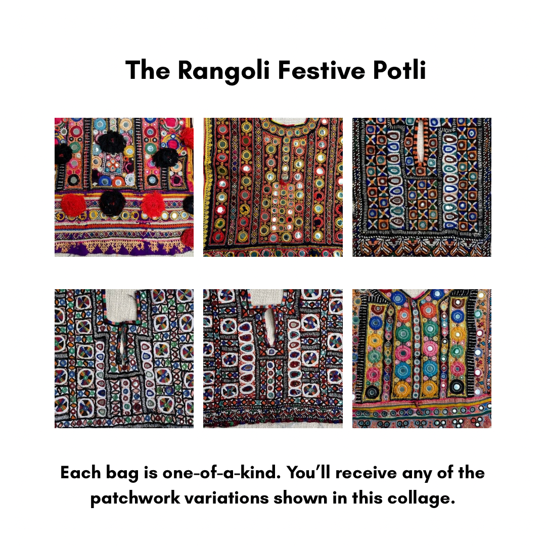 The Rangoli festive Potli