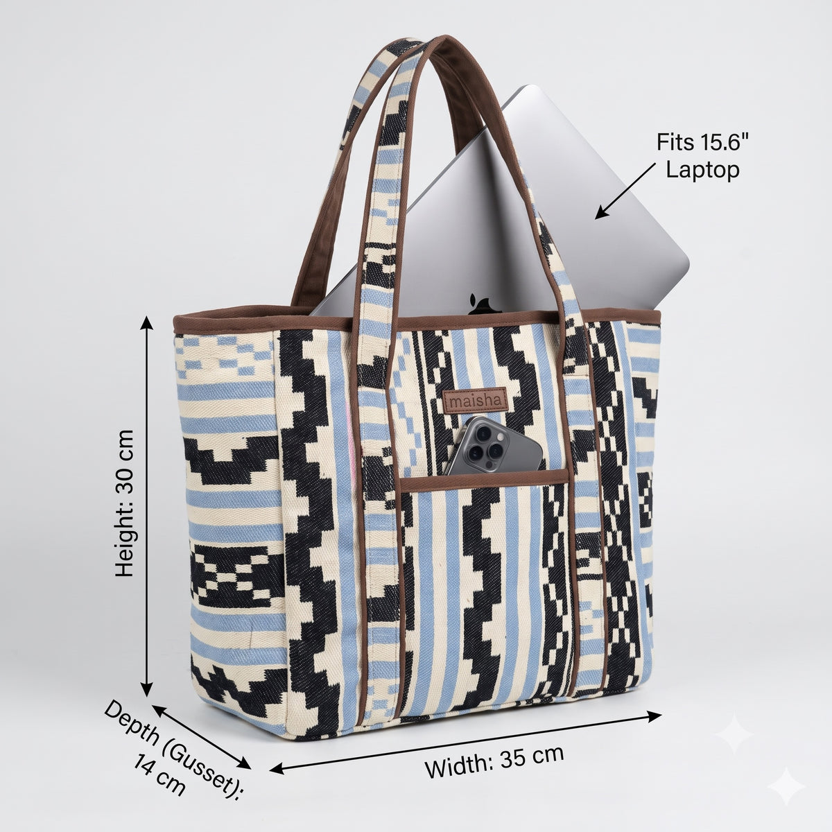 Indigo Blues Everyday Tote