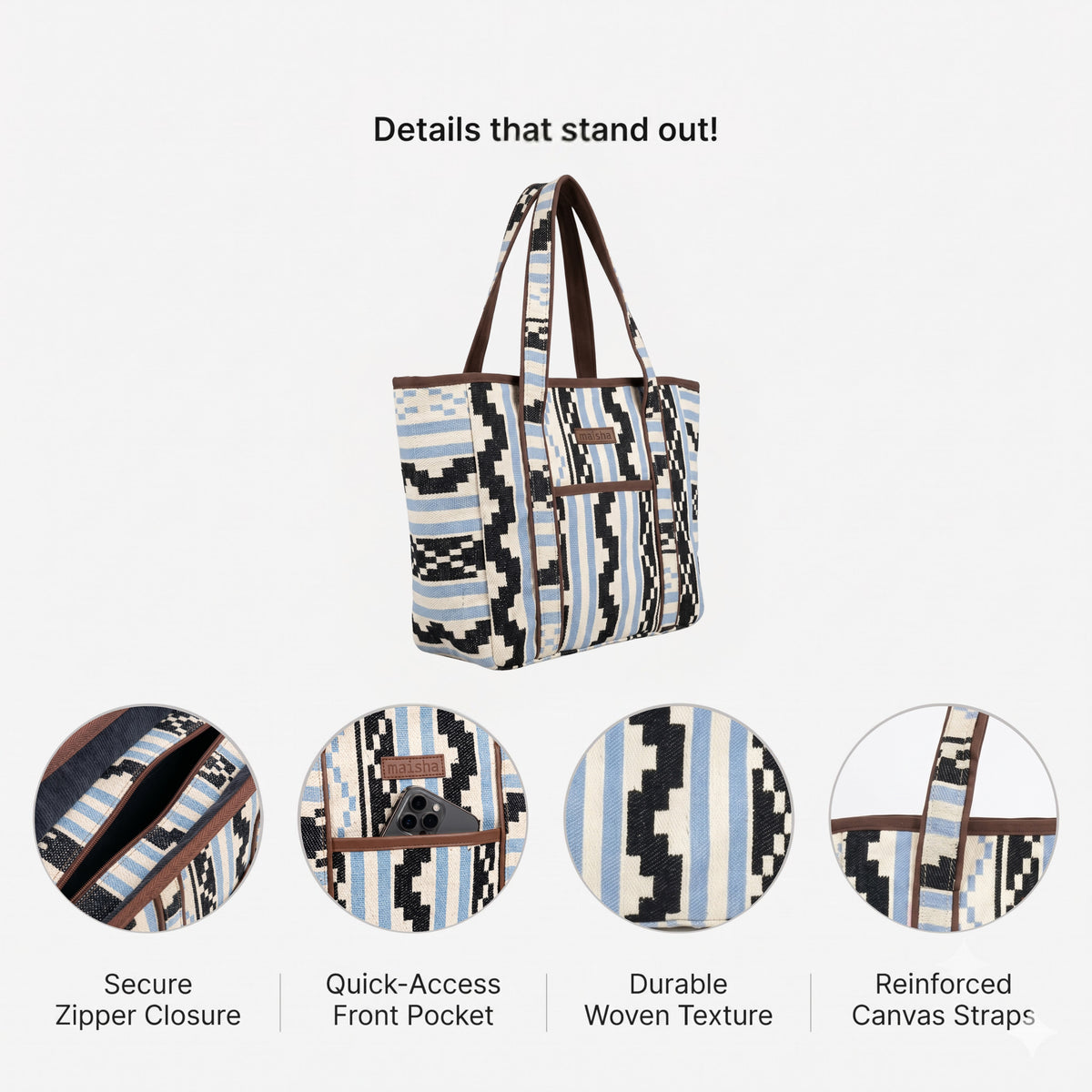 Indigo Blues Everyday Tote