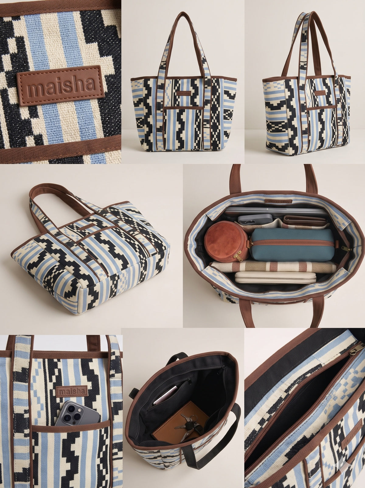 Indigo Blues Everyday Tote