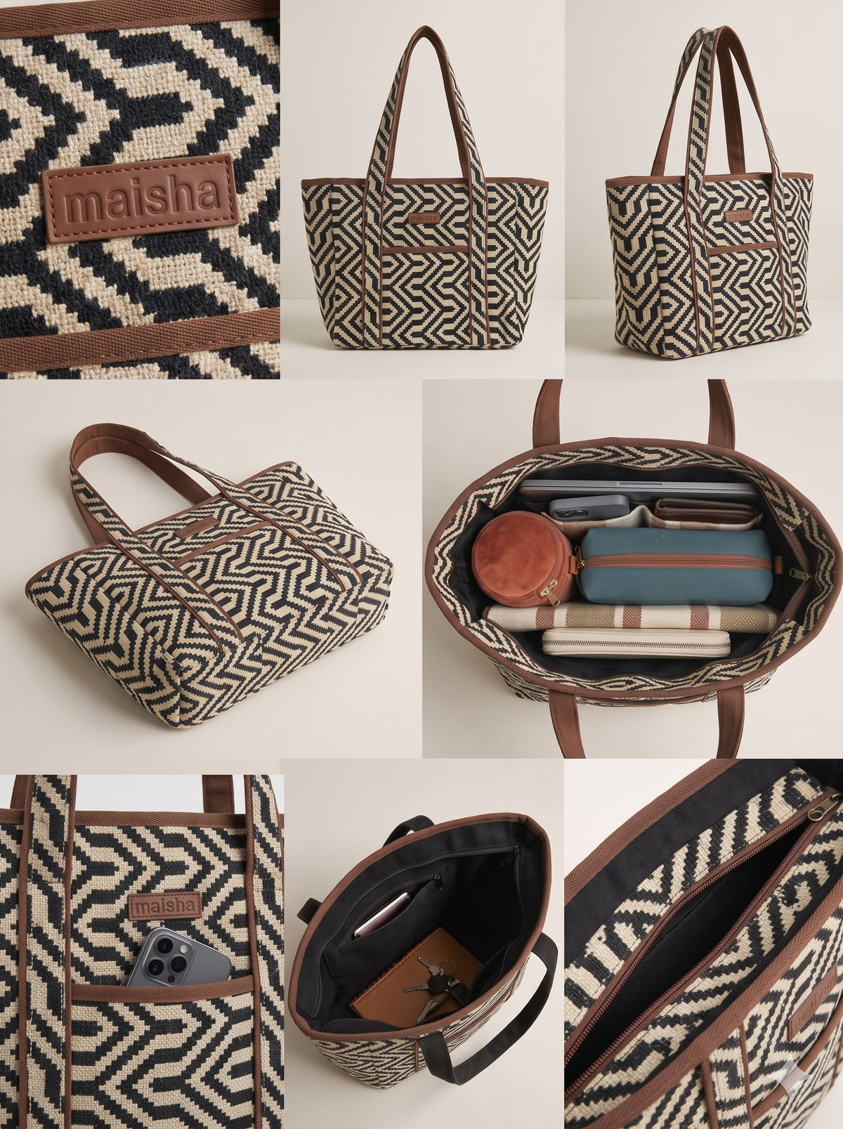 Midnight Shockwave Everyday Tote