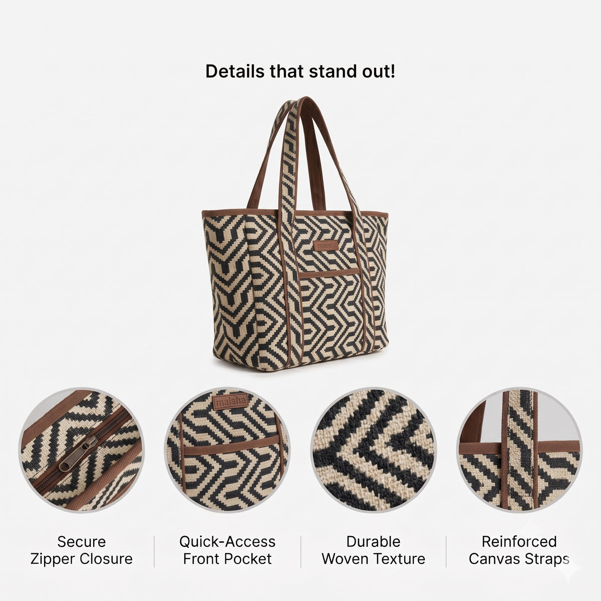 Midnight Shockwave Everyday Tote