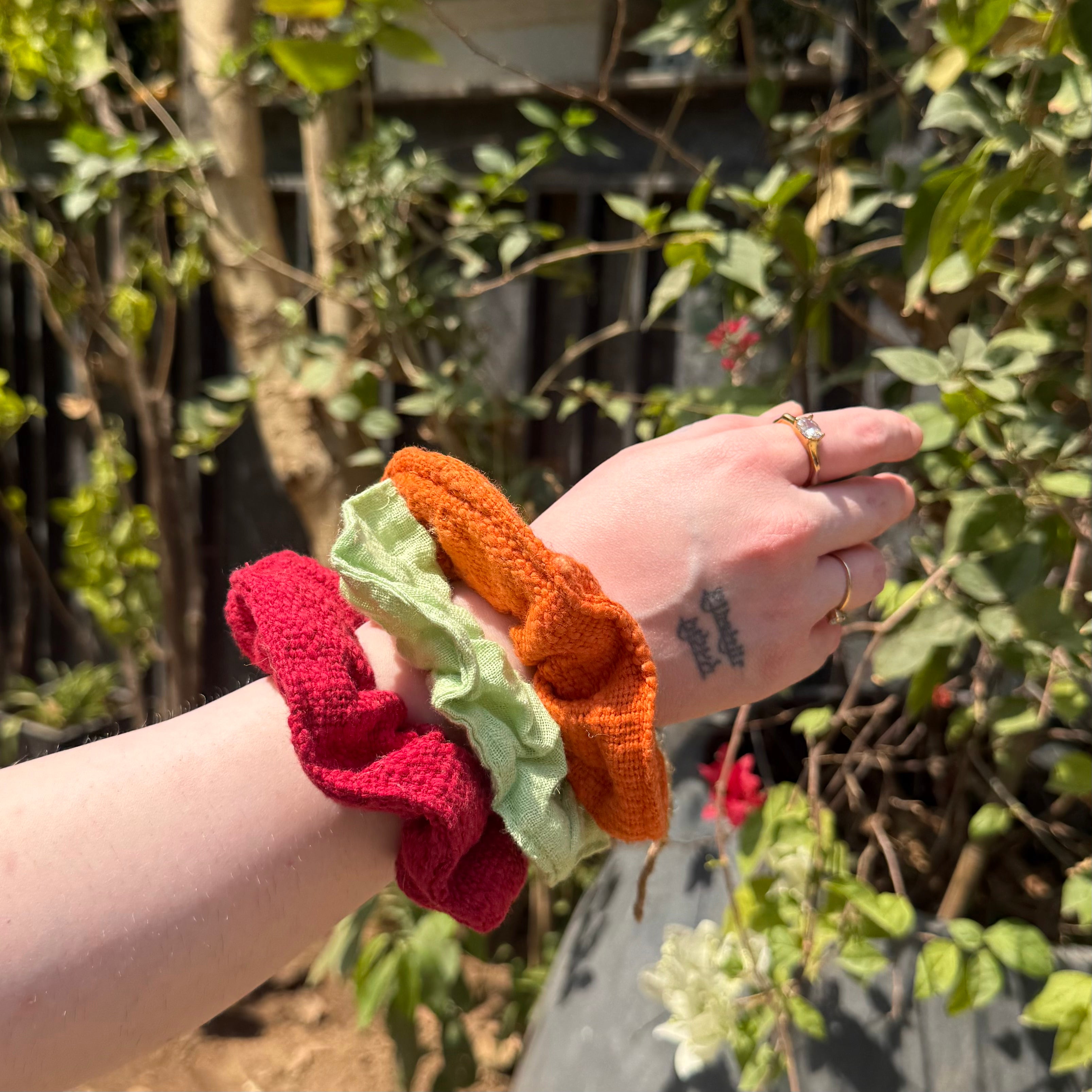 Sunset Glow Scrunchie Combo