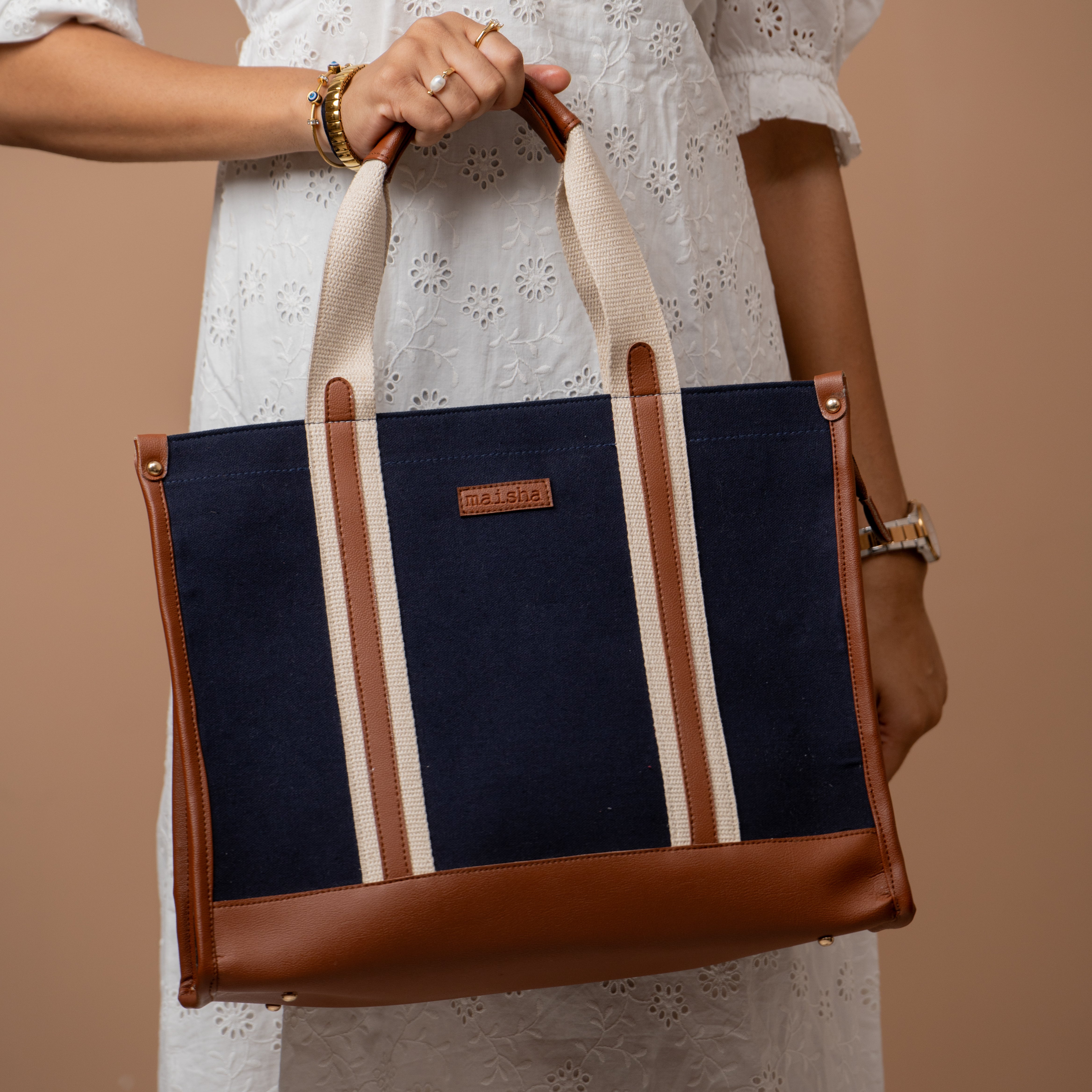 Ink Canvas Office Tote Bag