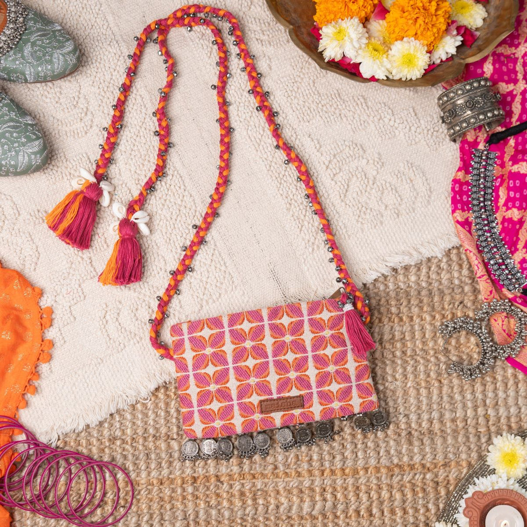 Gulaabi Garbo Navratri Bag