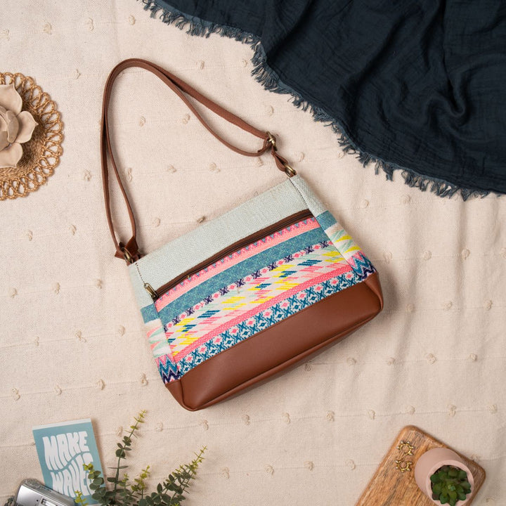 Pastel Rainbow Not So Little Sling Bag