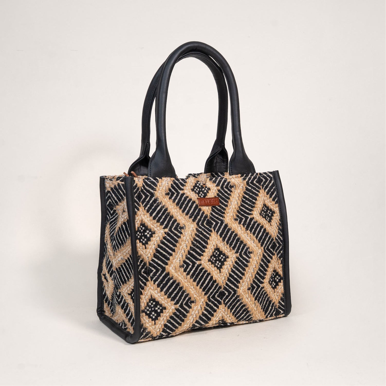 Sahara Grid Box Bag (Medium)