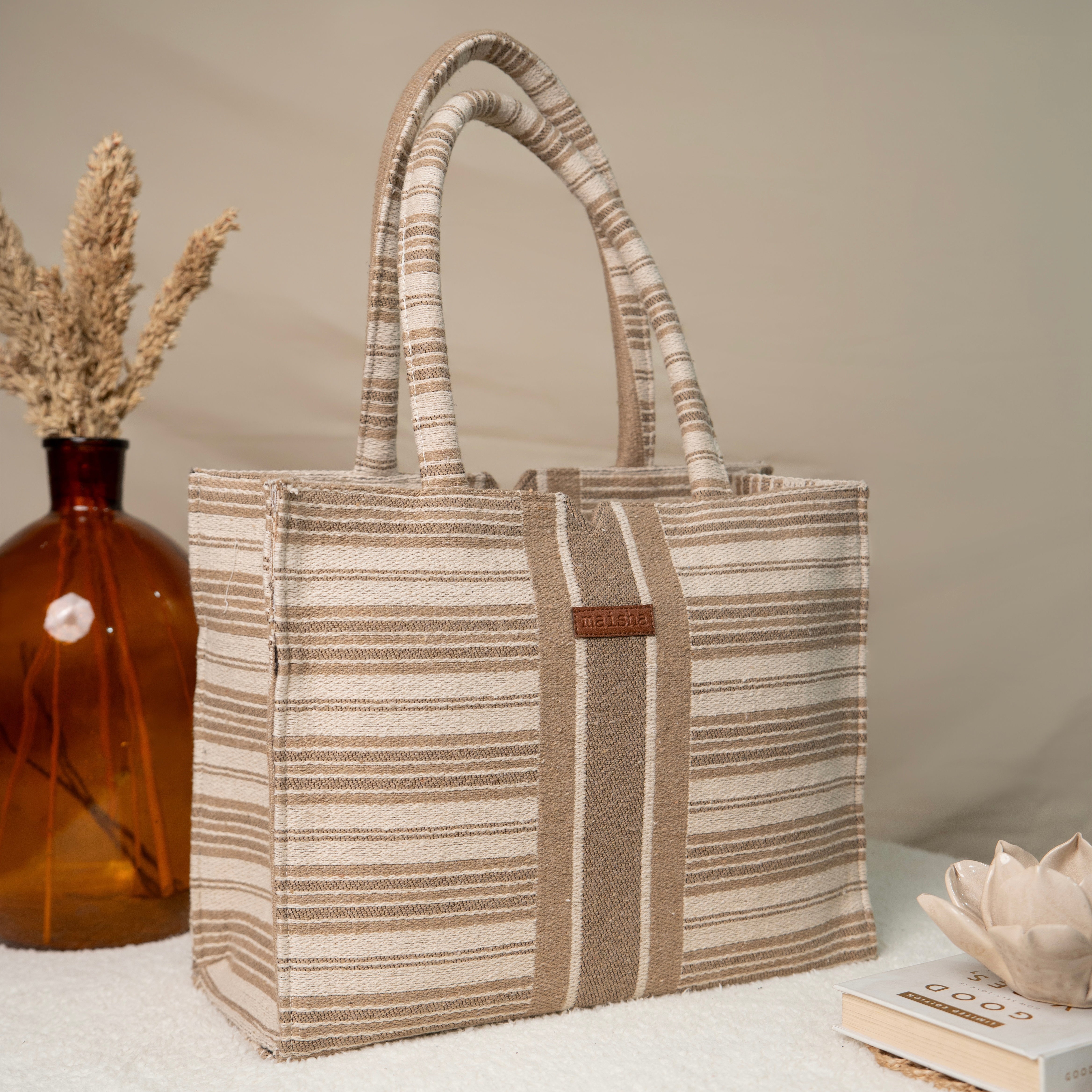 Mocha Muse Box Bag (LARGE)