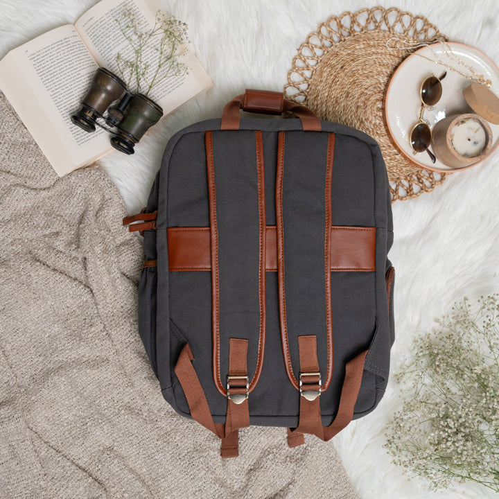 Life in Grey Traveller's Backpack Bag