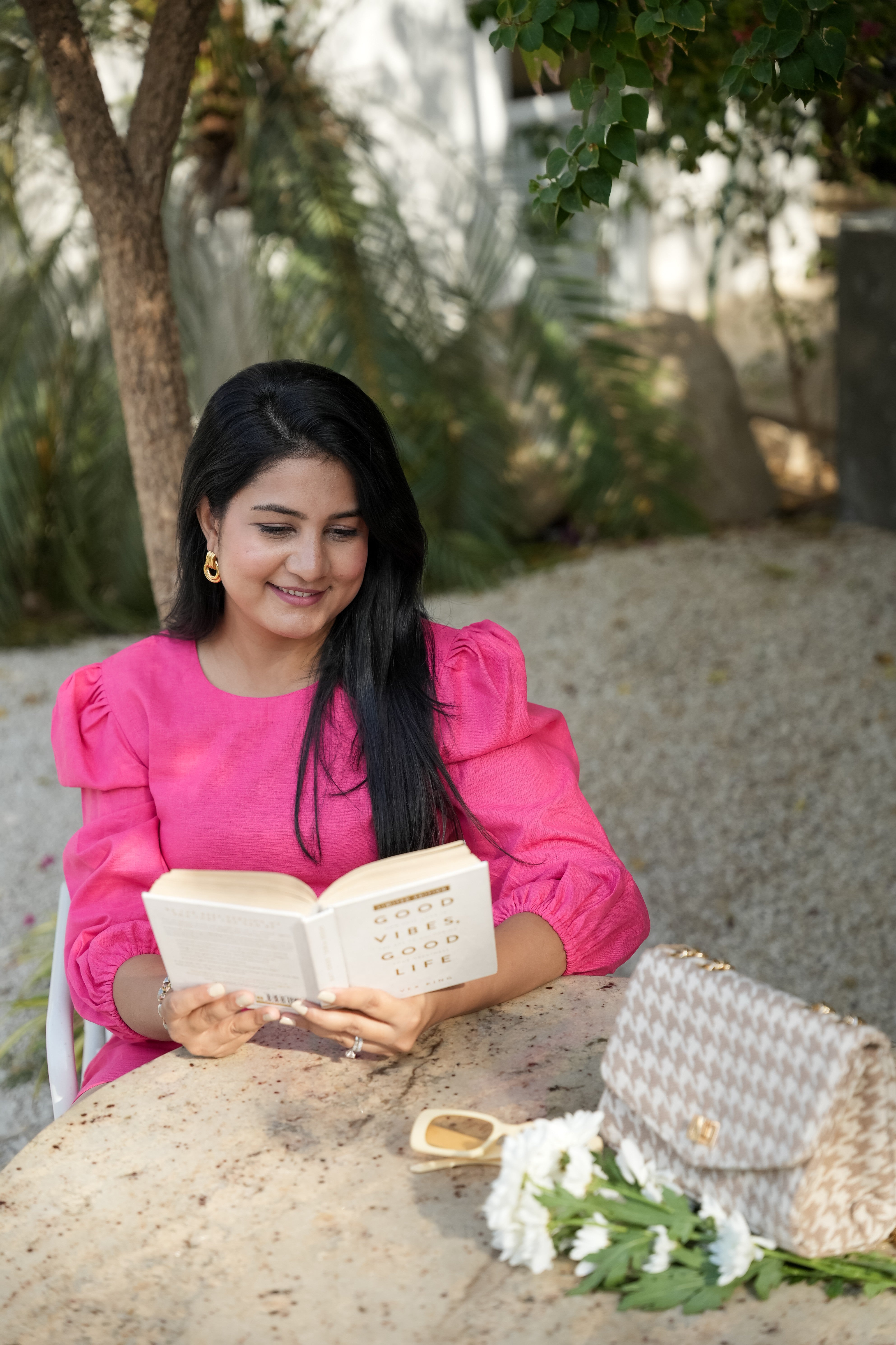 Little Pink Peony Dress