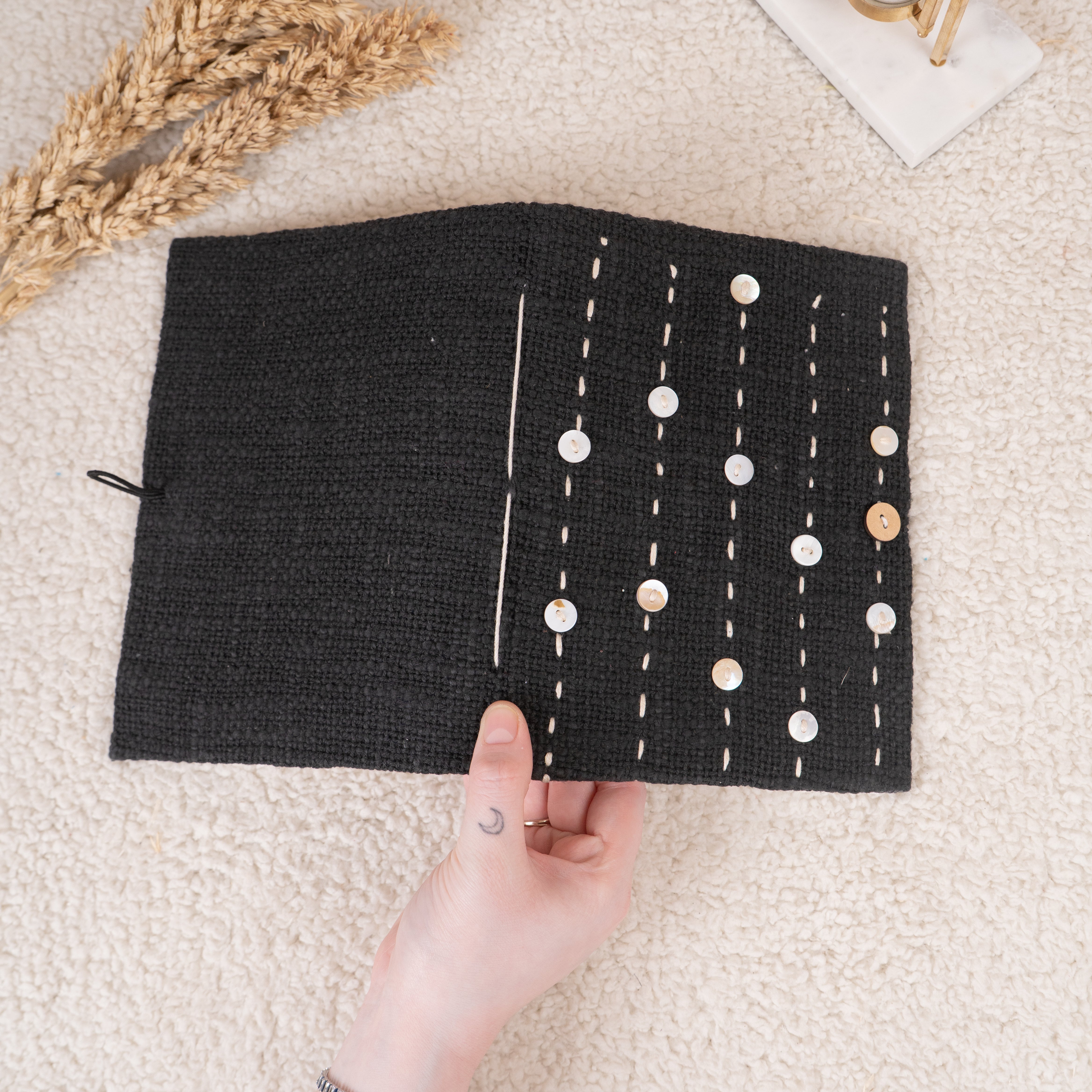 Noir Button Trail Diary